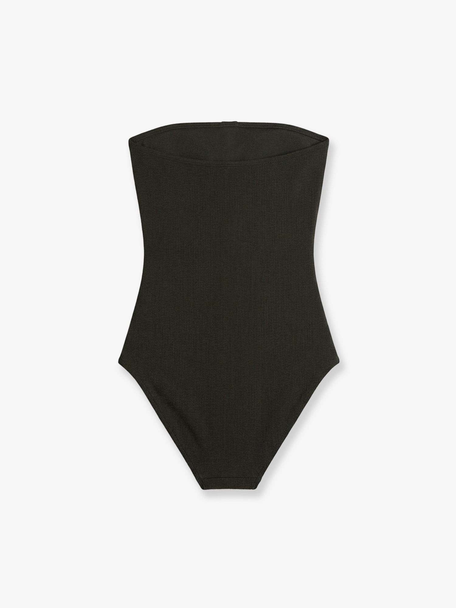One-piece swimsuit with ribbed pattern - Image 2