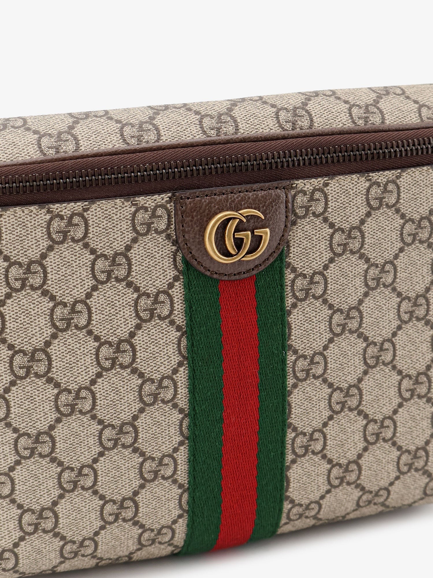 Ophidia GG coated canvas belt bag - Image 3