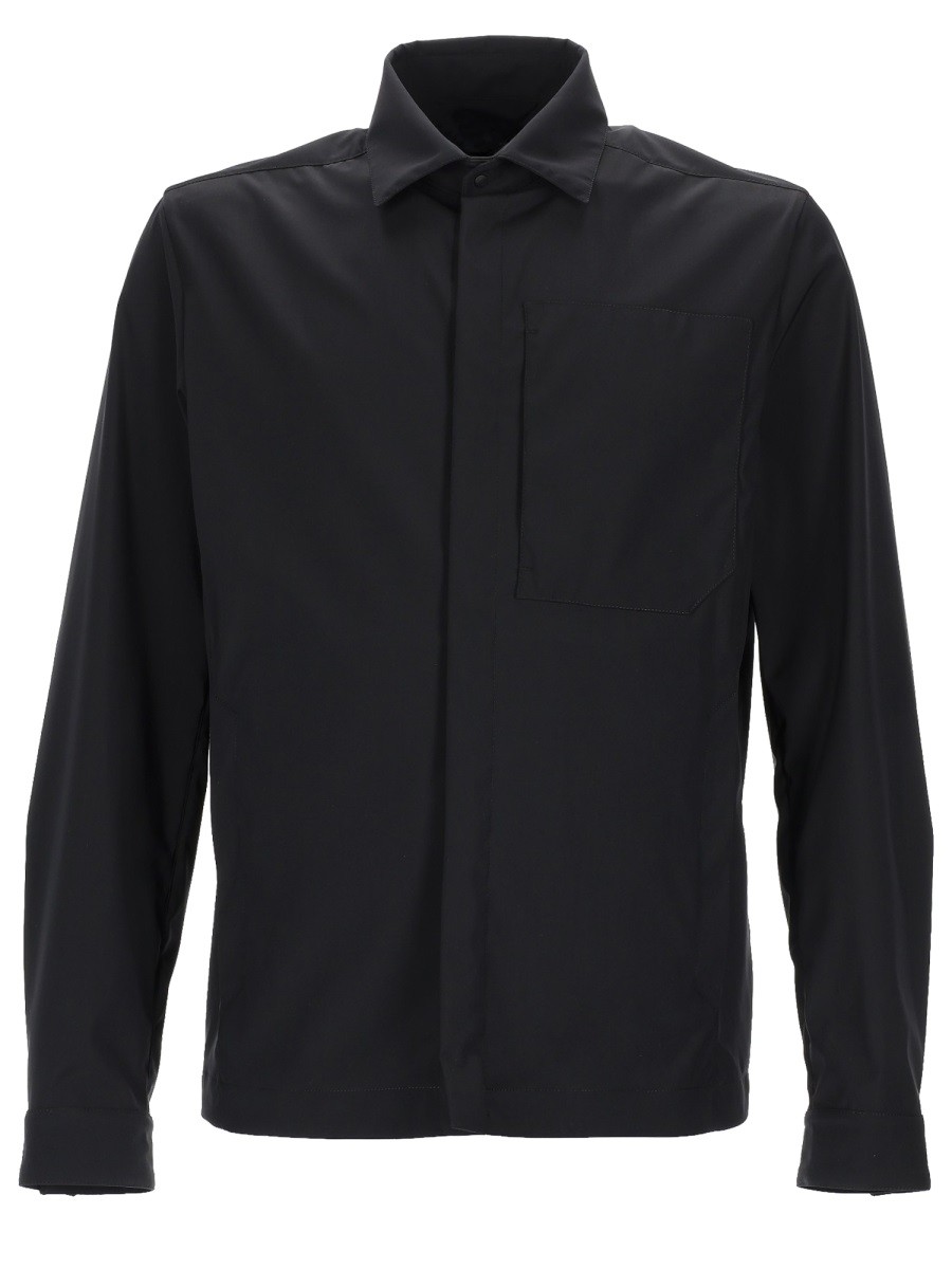 OVERSHIRT IN MISTO LANA