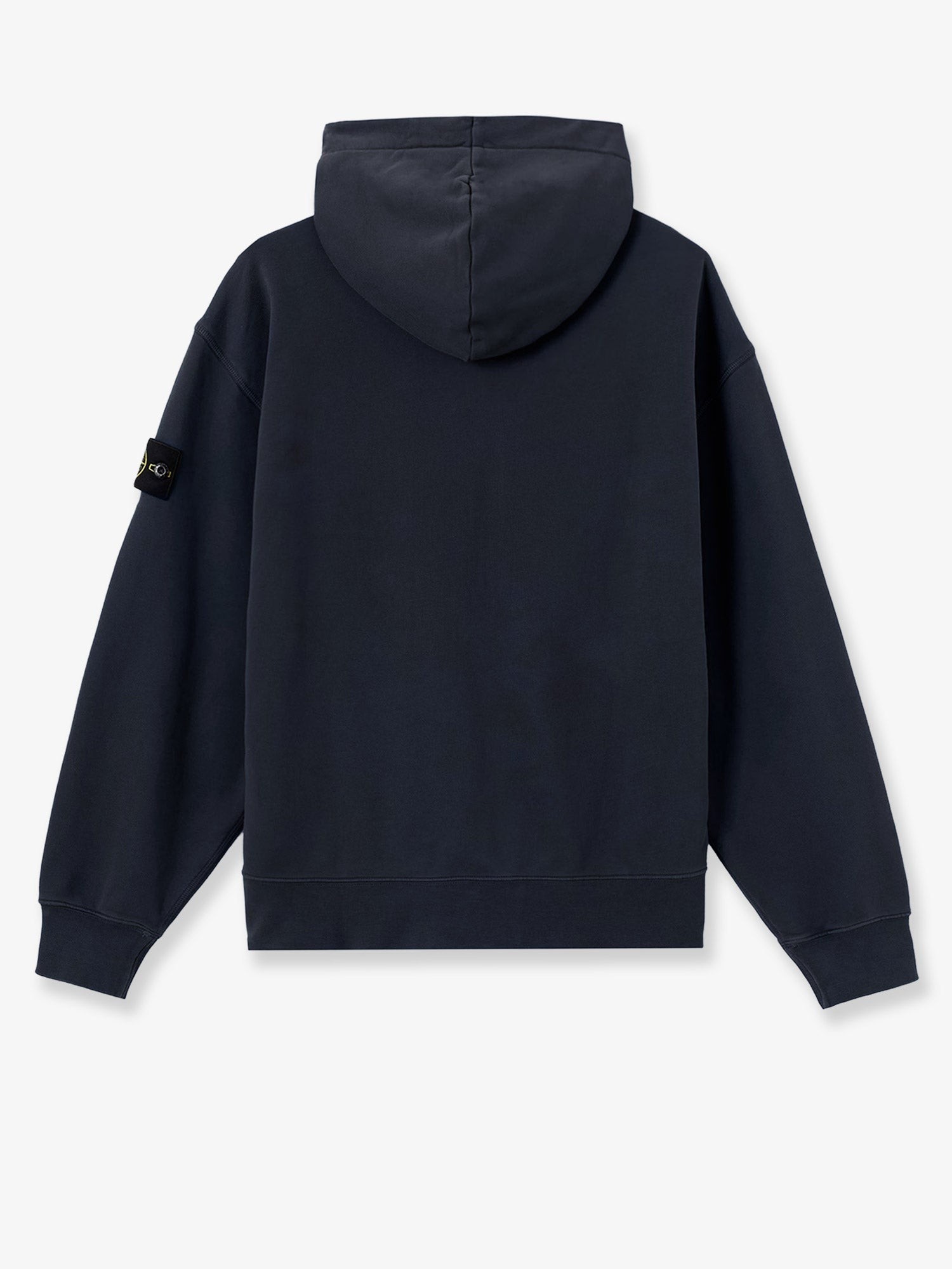 Oversize biologic cotton sweatshirt with zip - Image 2