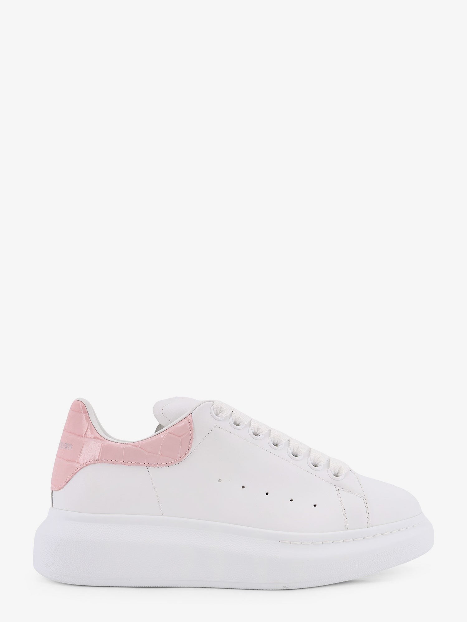 Oversize leather sneakers