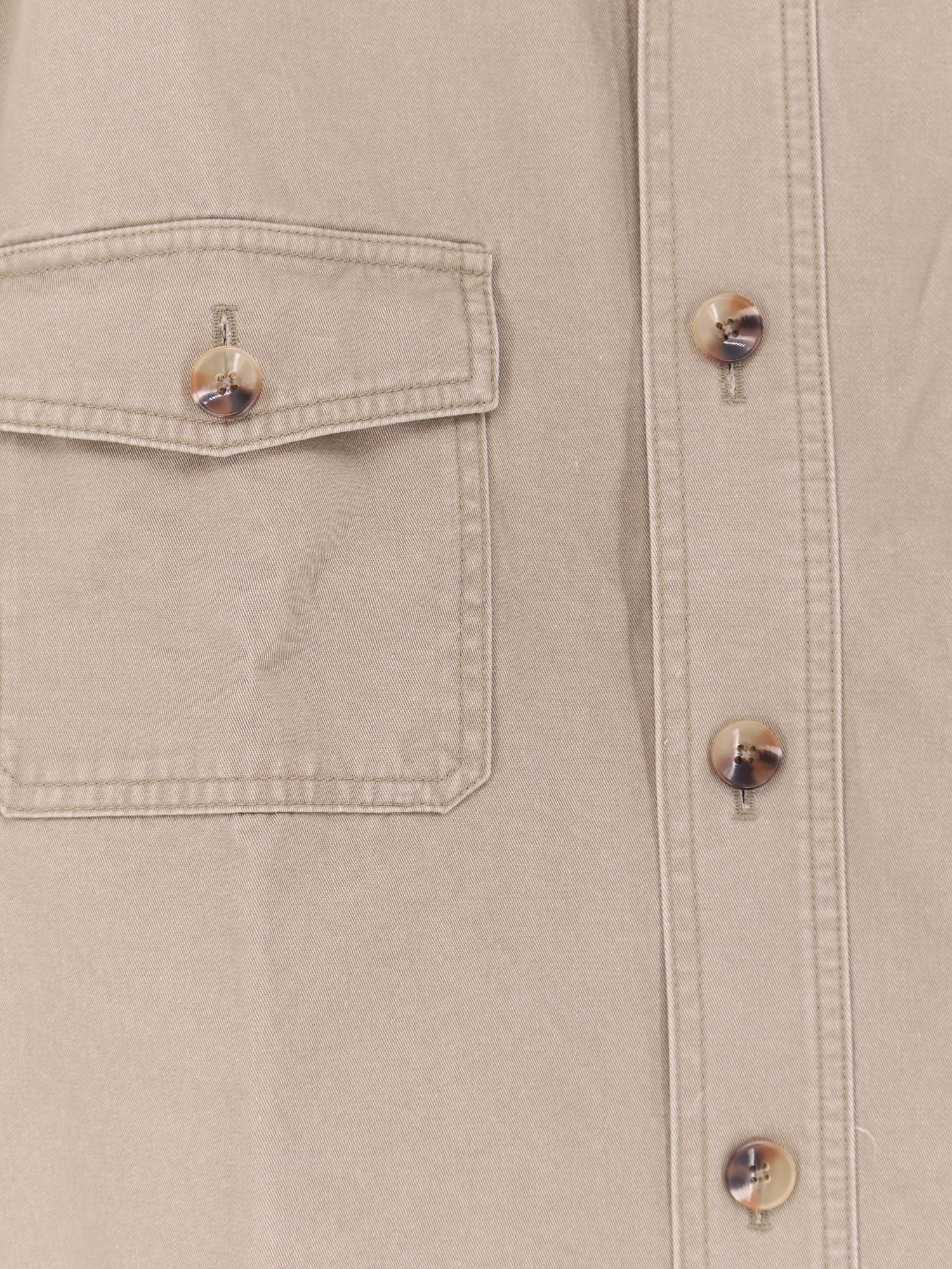 Oversized cotton shirt - Image 3