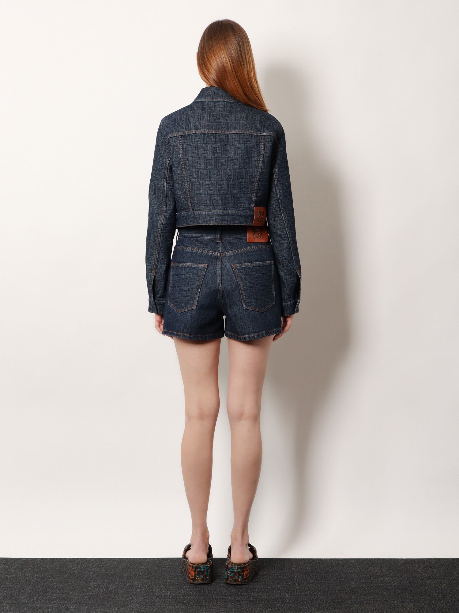Padded denim jacket - Image 3