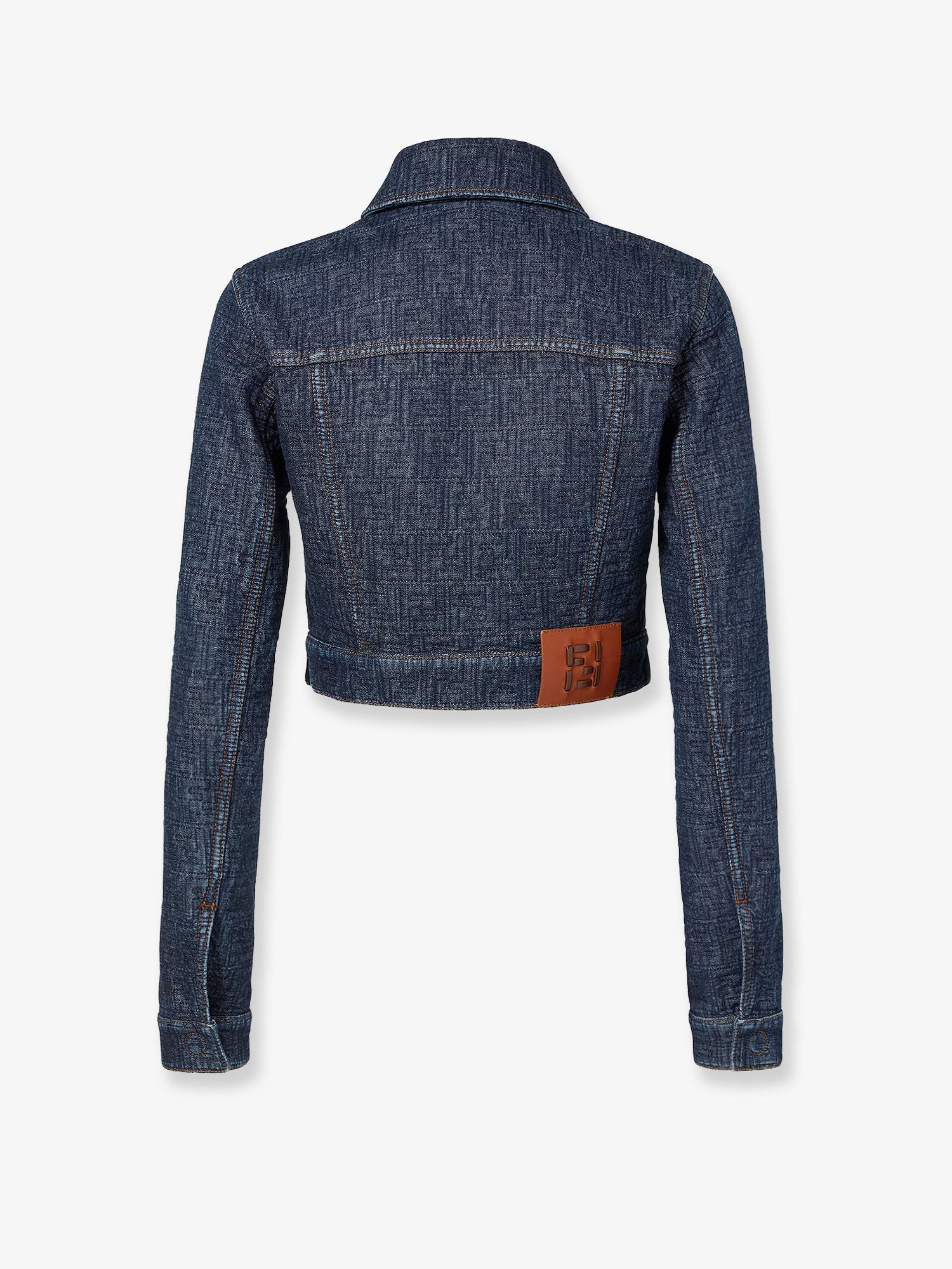 Padded denim jacket - Image 4