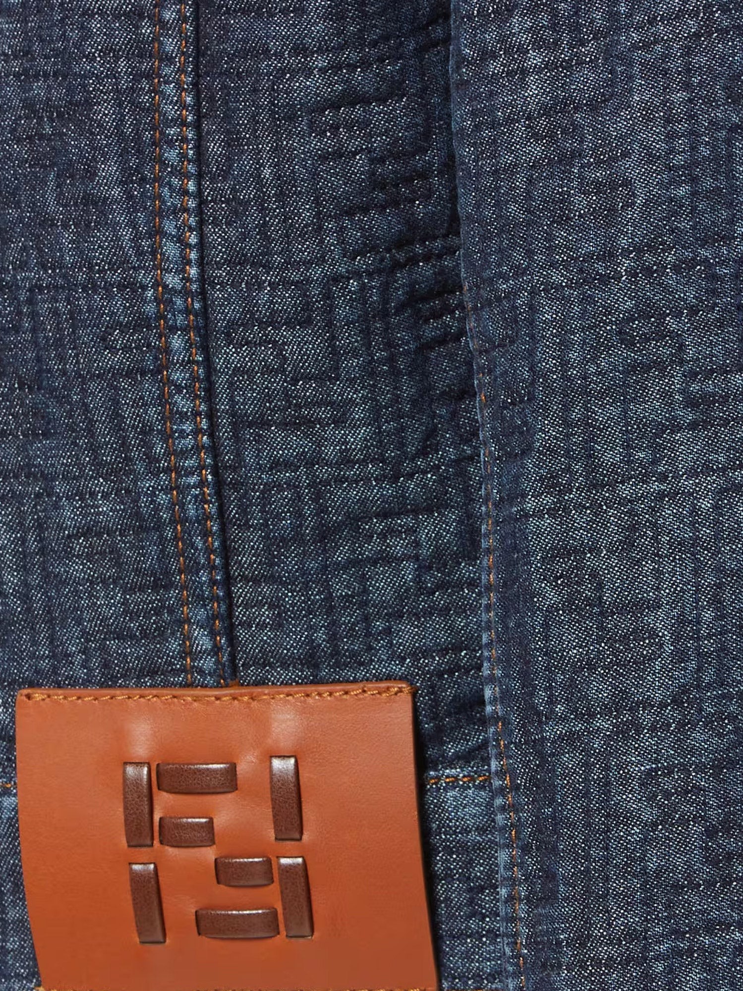 Padded denim jacket - Image 5