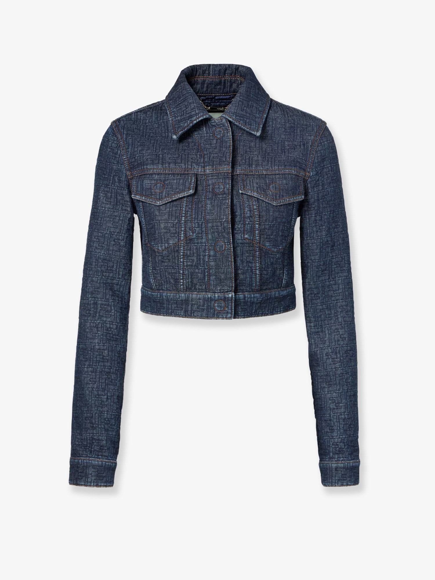 Padded denim jacket
