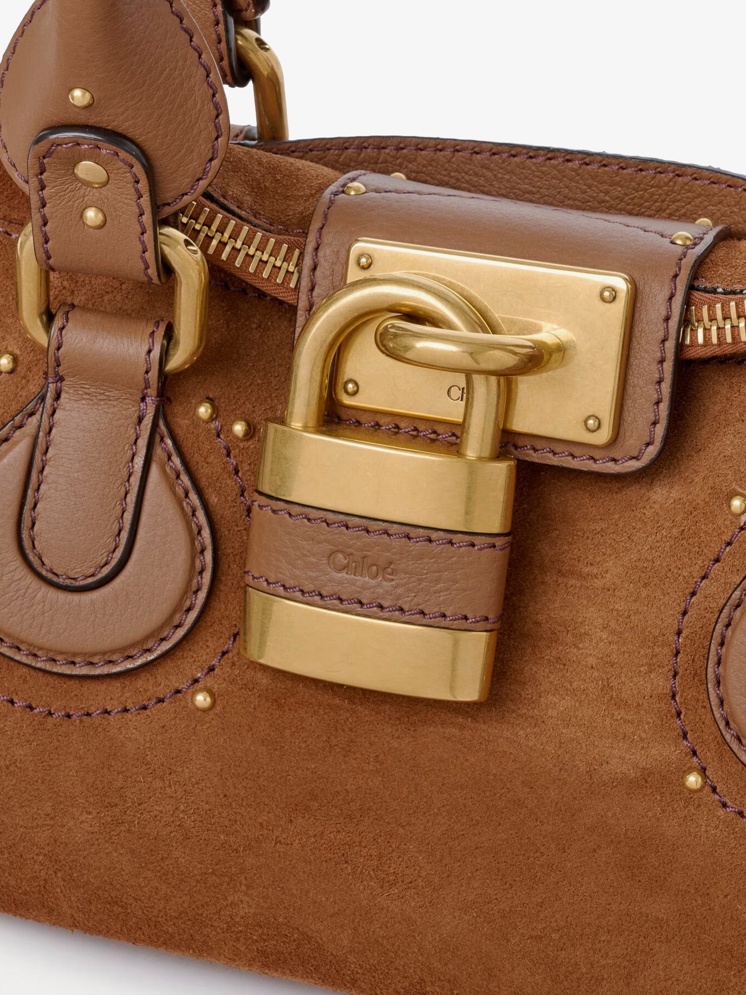 Paddington suede shoulder bag - Image 5