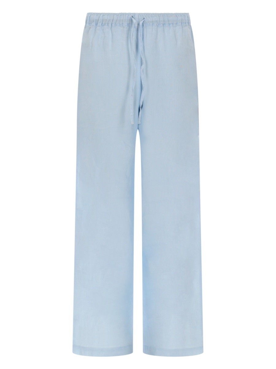 PANTALONE AMPIO IN LINO