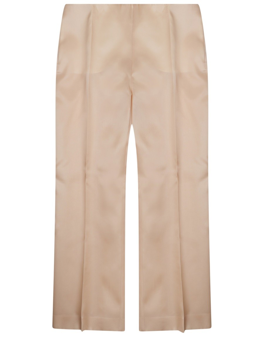 PANTALONE DRITTO IN SETA