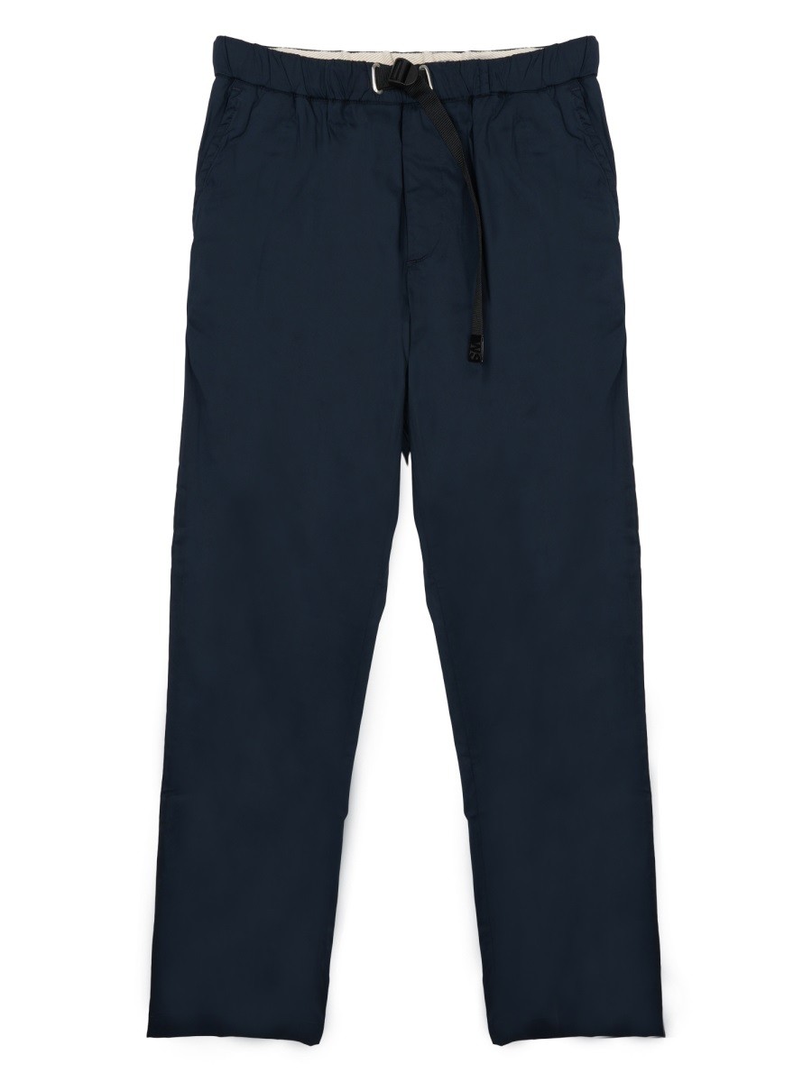 PANTALONE IN COTONE CON CINTURA