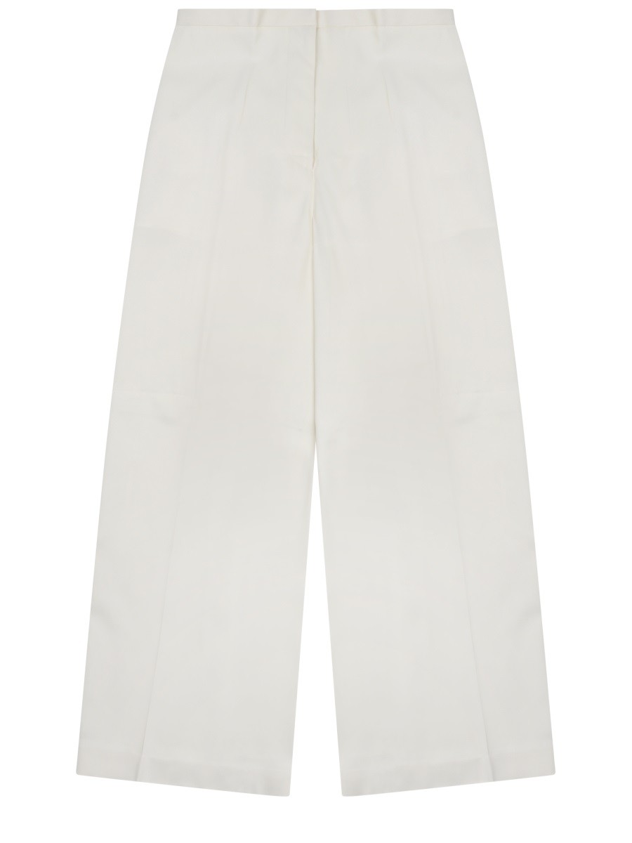 PANTALONE IN TWILL DI VISCOSA