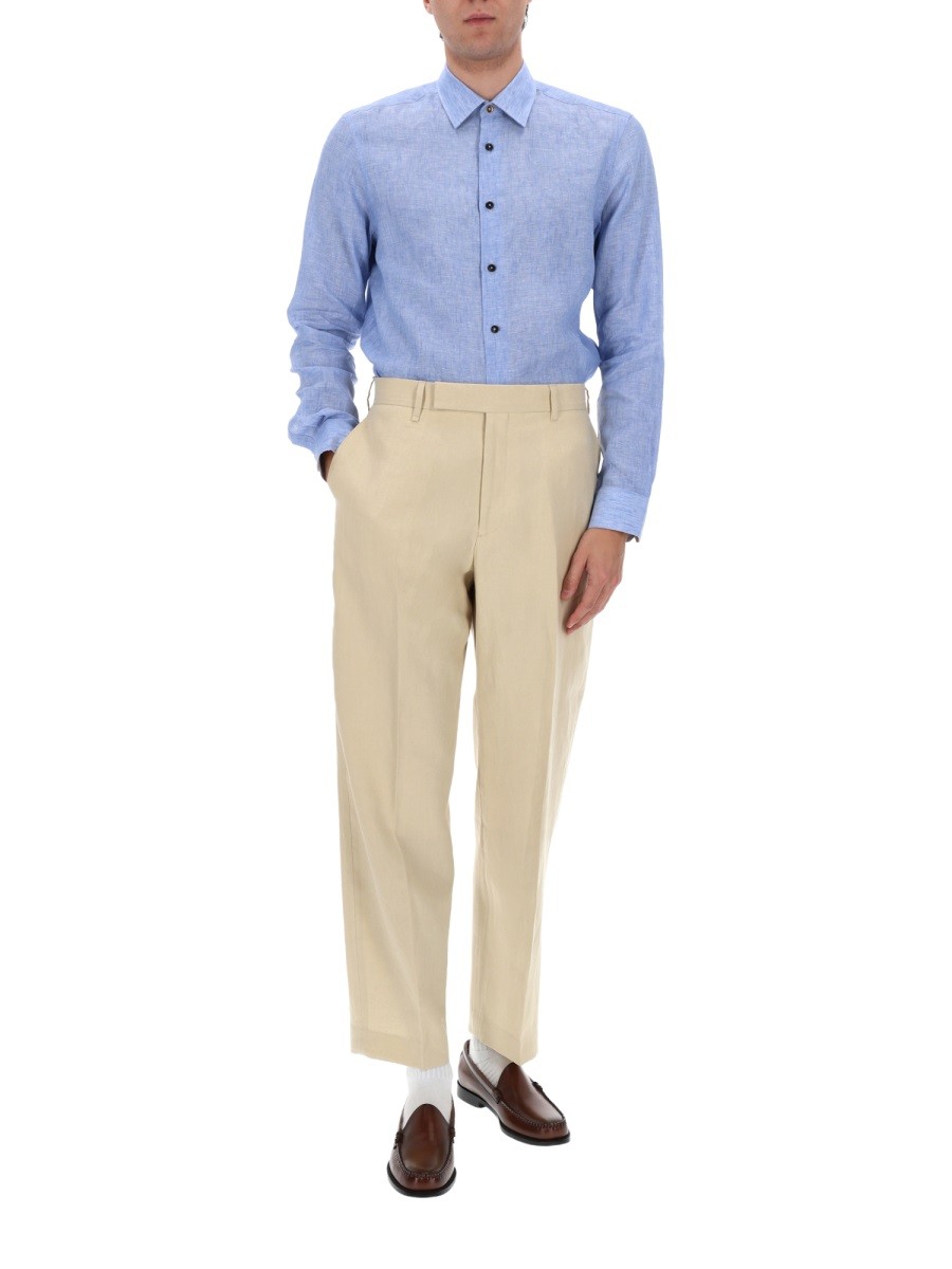 PANTALONE SARTORIALE CON PIEGHE - Image 2