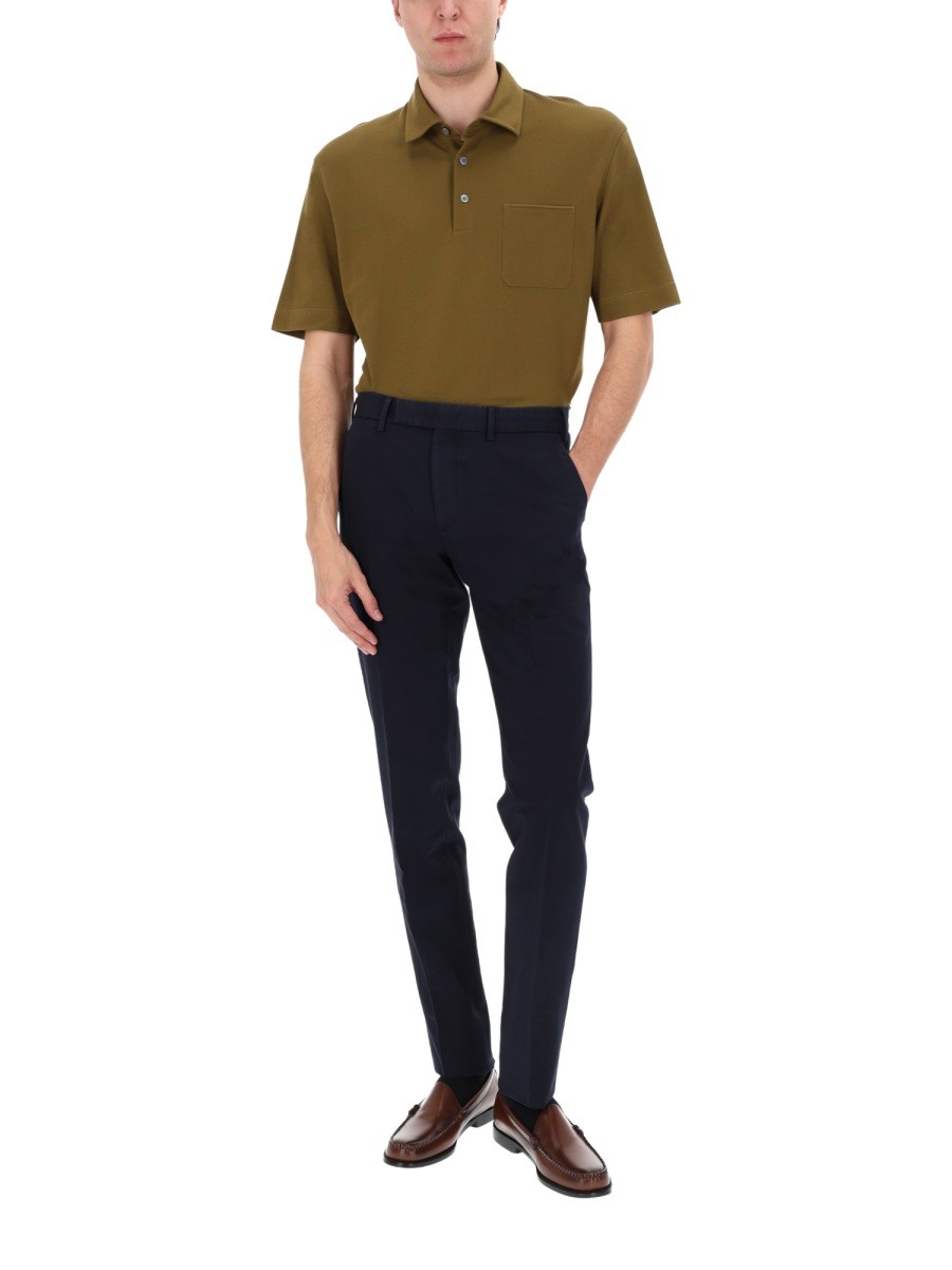 PANTALONE SARTORIALE IN COTONE - Image 2