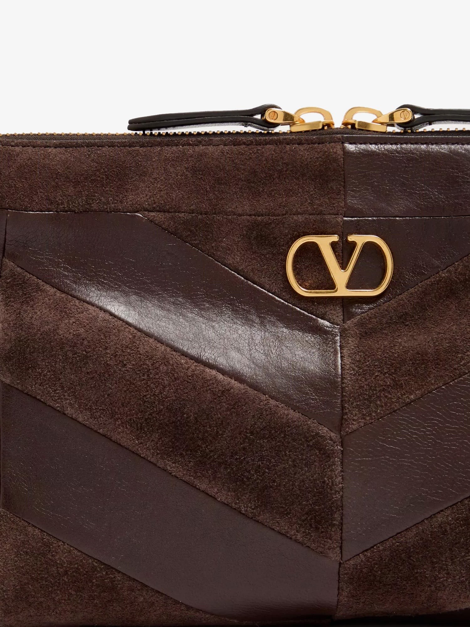 Panthea suede and leather crossbody bag - Image 4