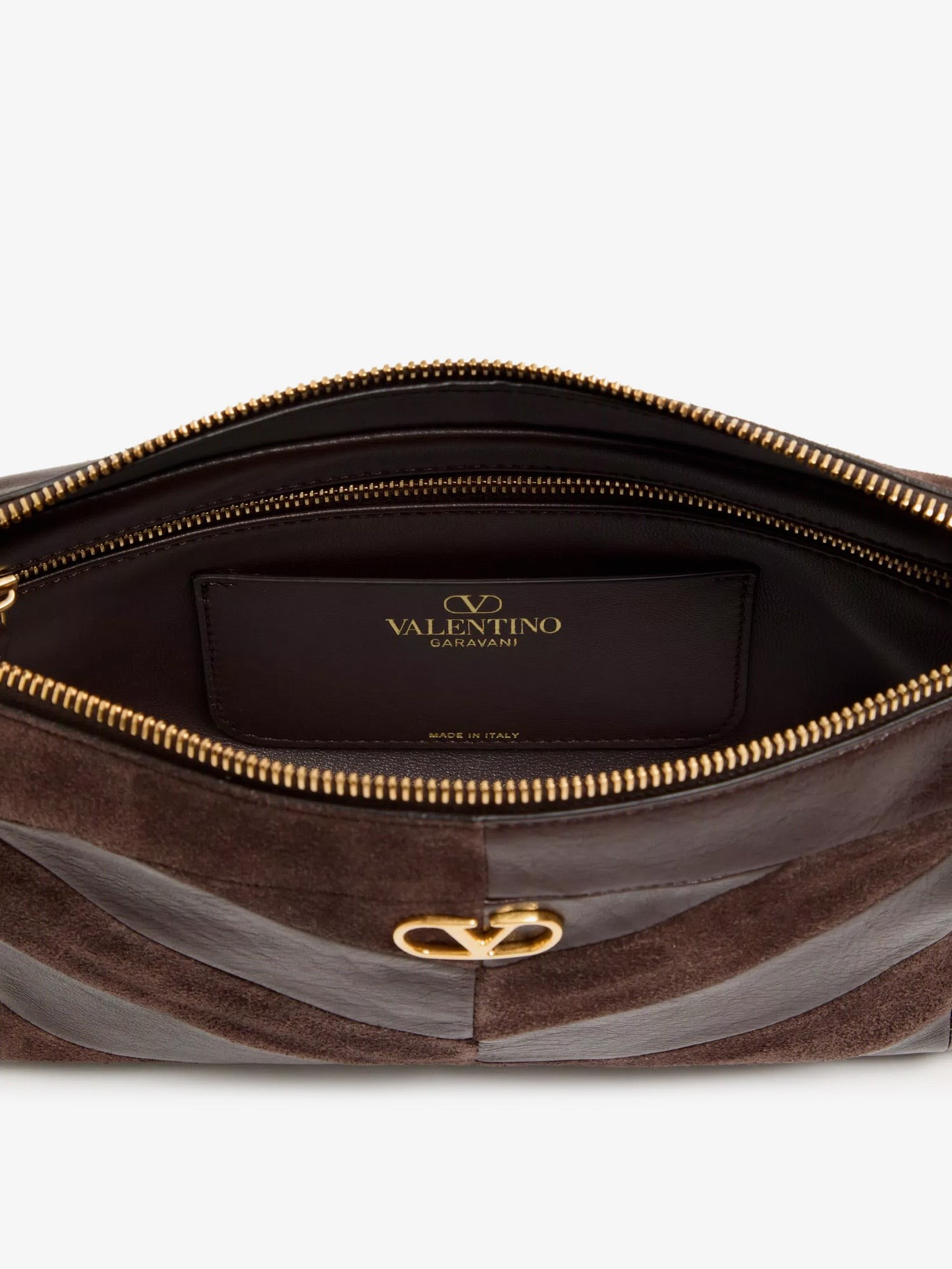 Panthea suede and leather crossbody bag - Image 5