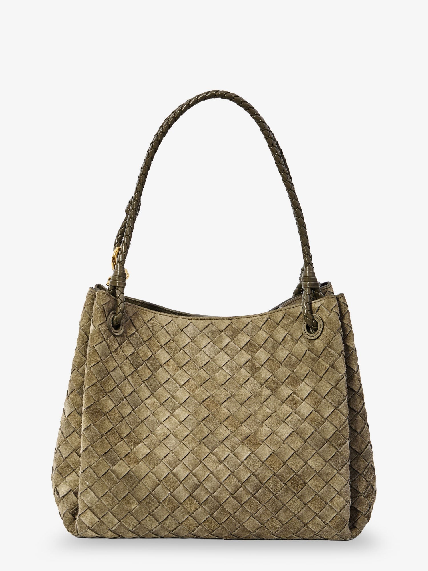 Parachute Large suede shoulder bag - Image 2