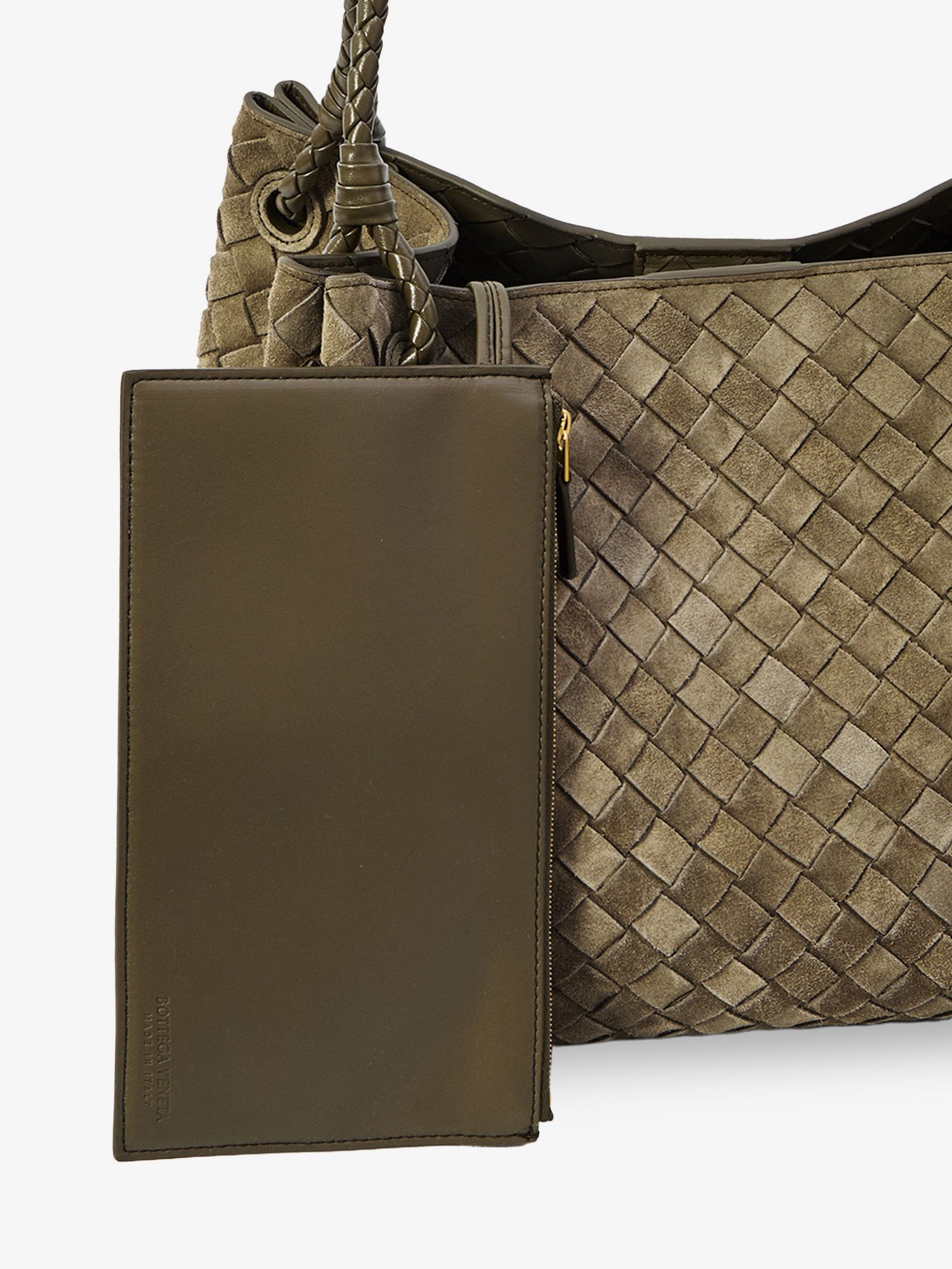 Parachute Large suede shoulder bag - Image 5