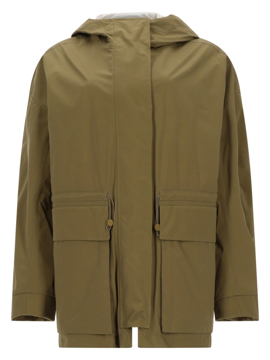 PARKA CORTO CON CAPPUCCIO