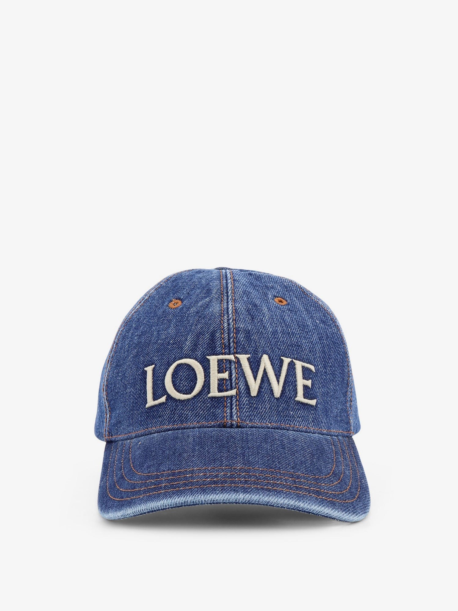Paula's Ibiza blue denim hat