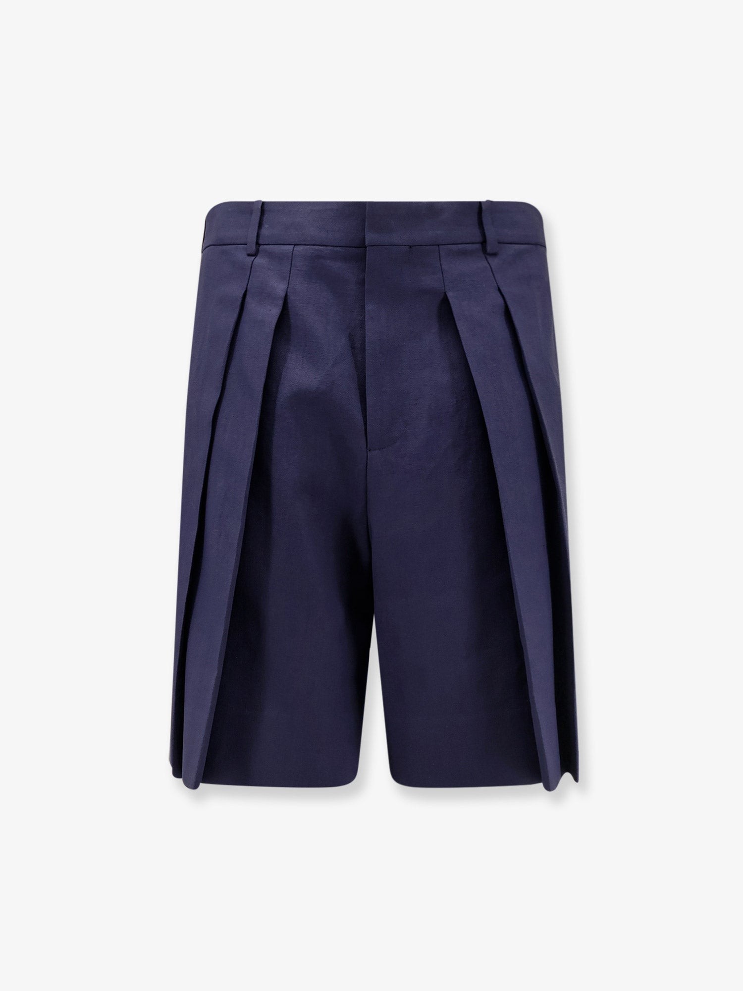 Paula's Ibiza linen and cotton bermuda shorts