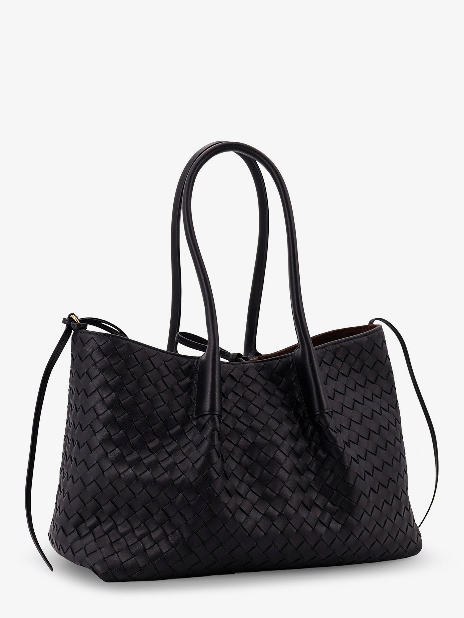 Pinacoteca leather handbag with Intrecciato motif - Image 3
