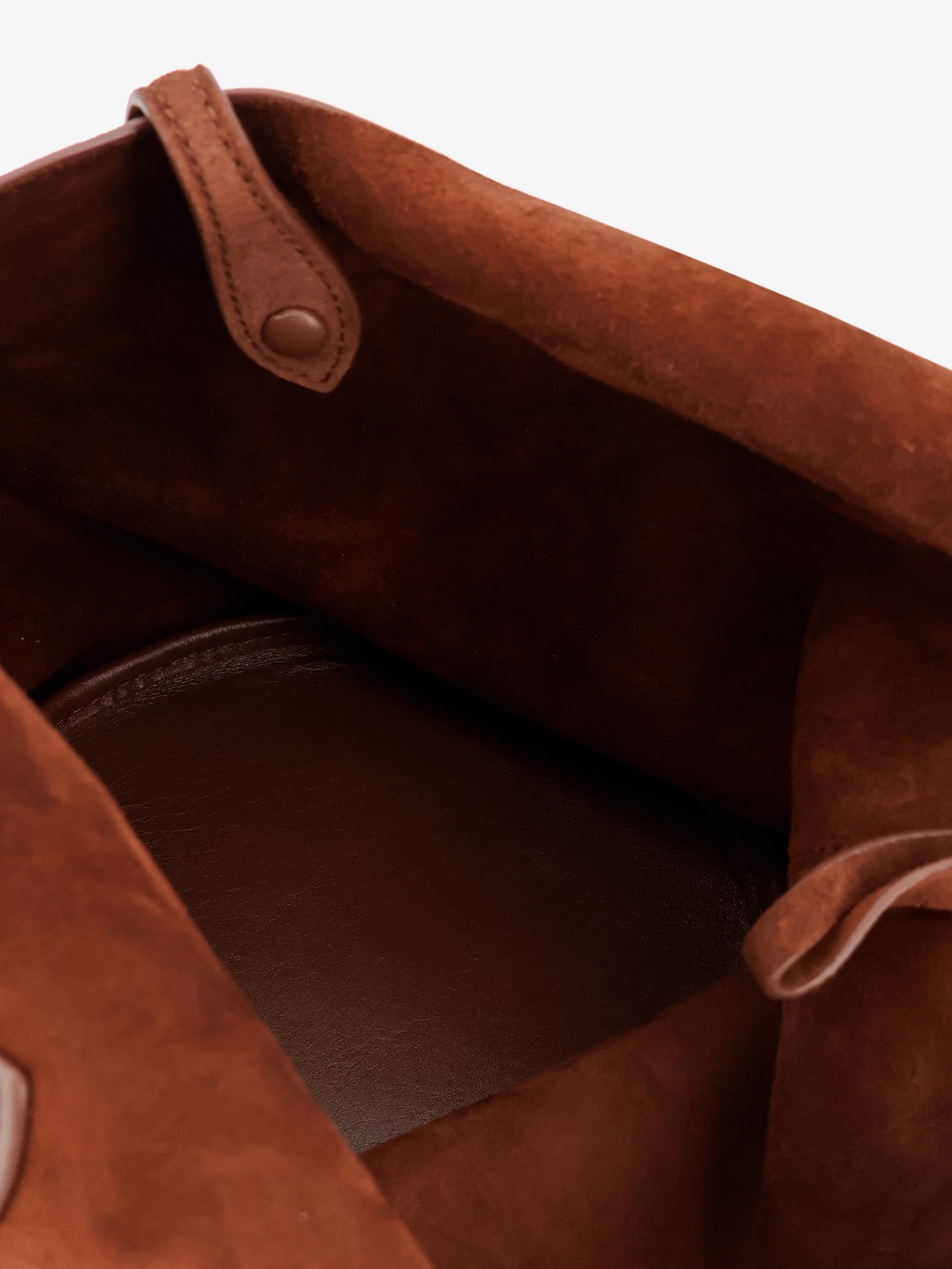Play suede shoulder bag with contrasting logo - Image 4