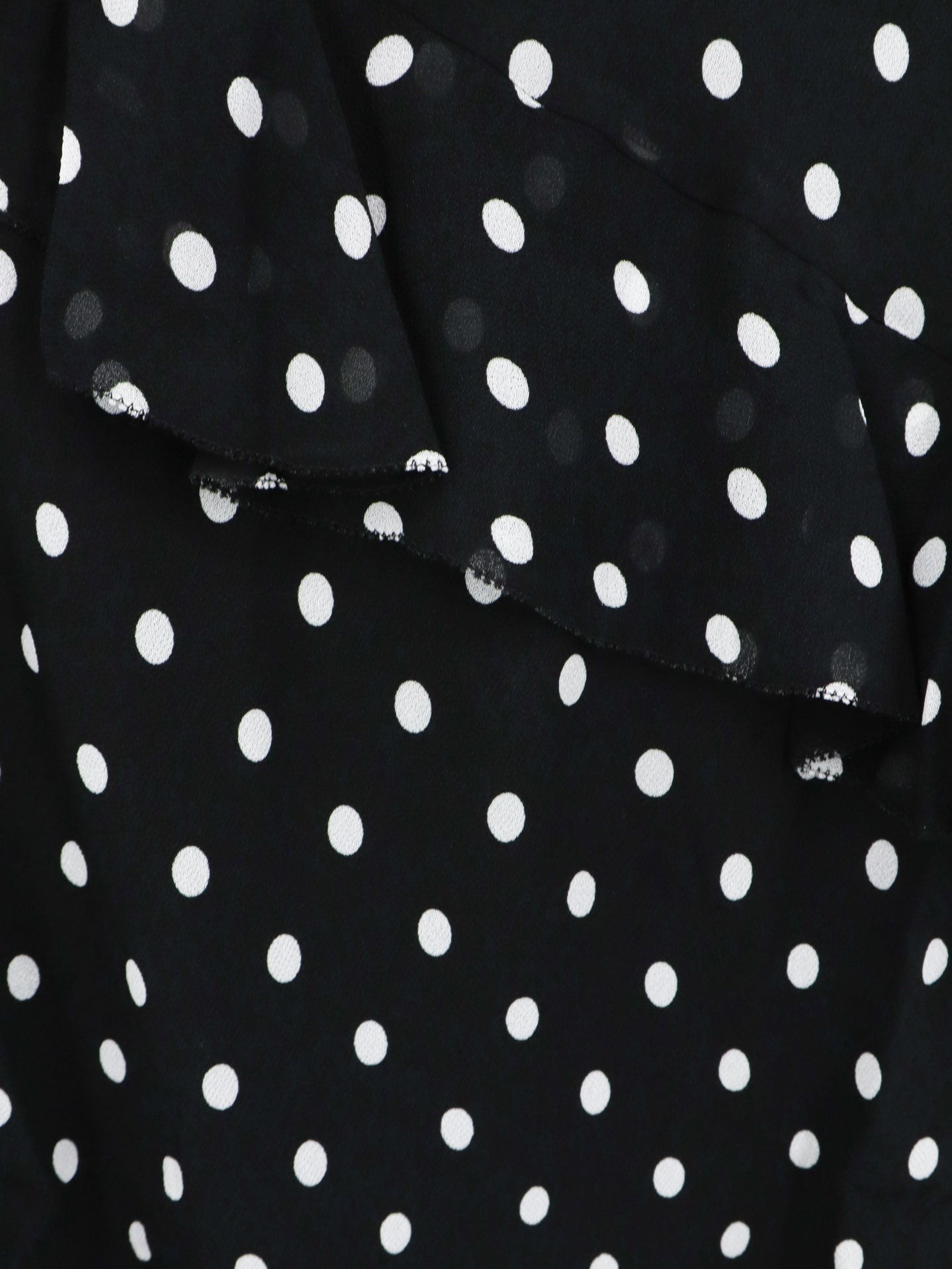 Polka-dots viscose dress - Image 3