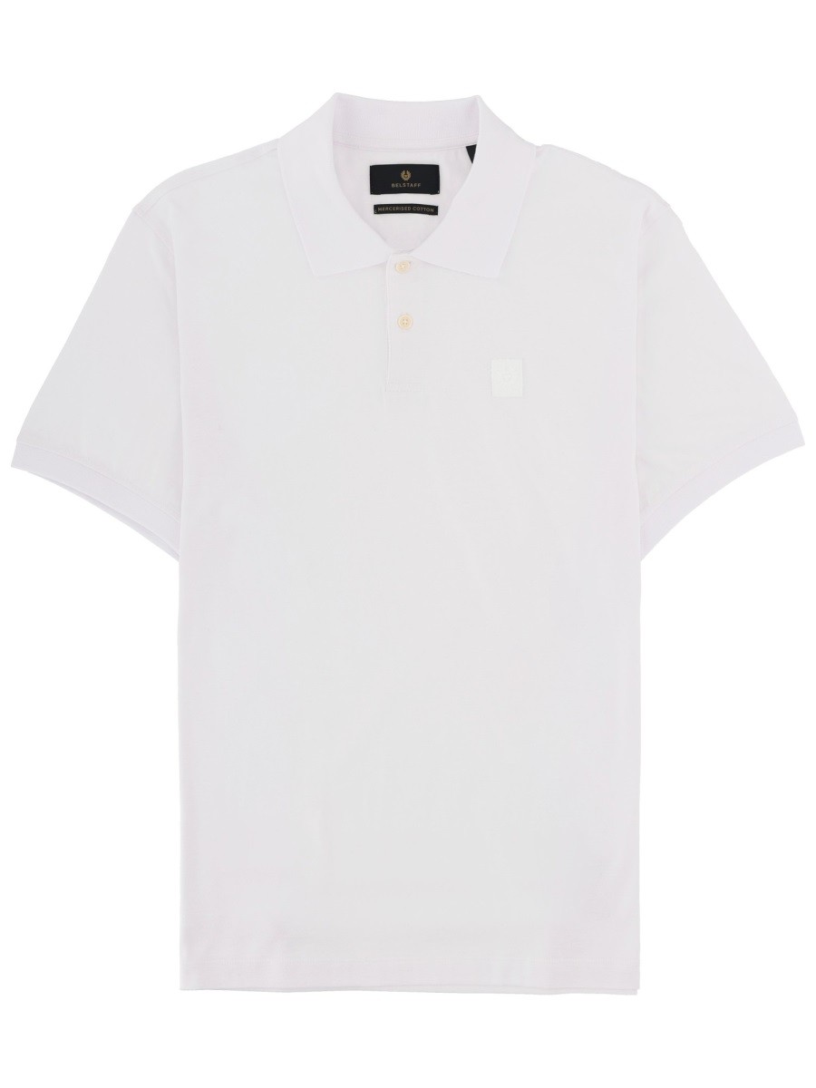 POLO "STEEL" CON PATCH LOGO