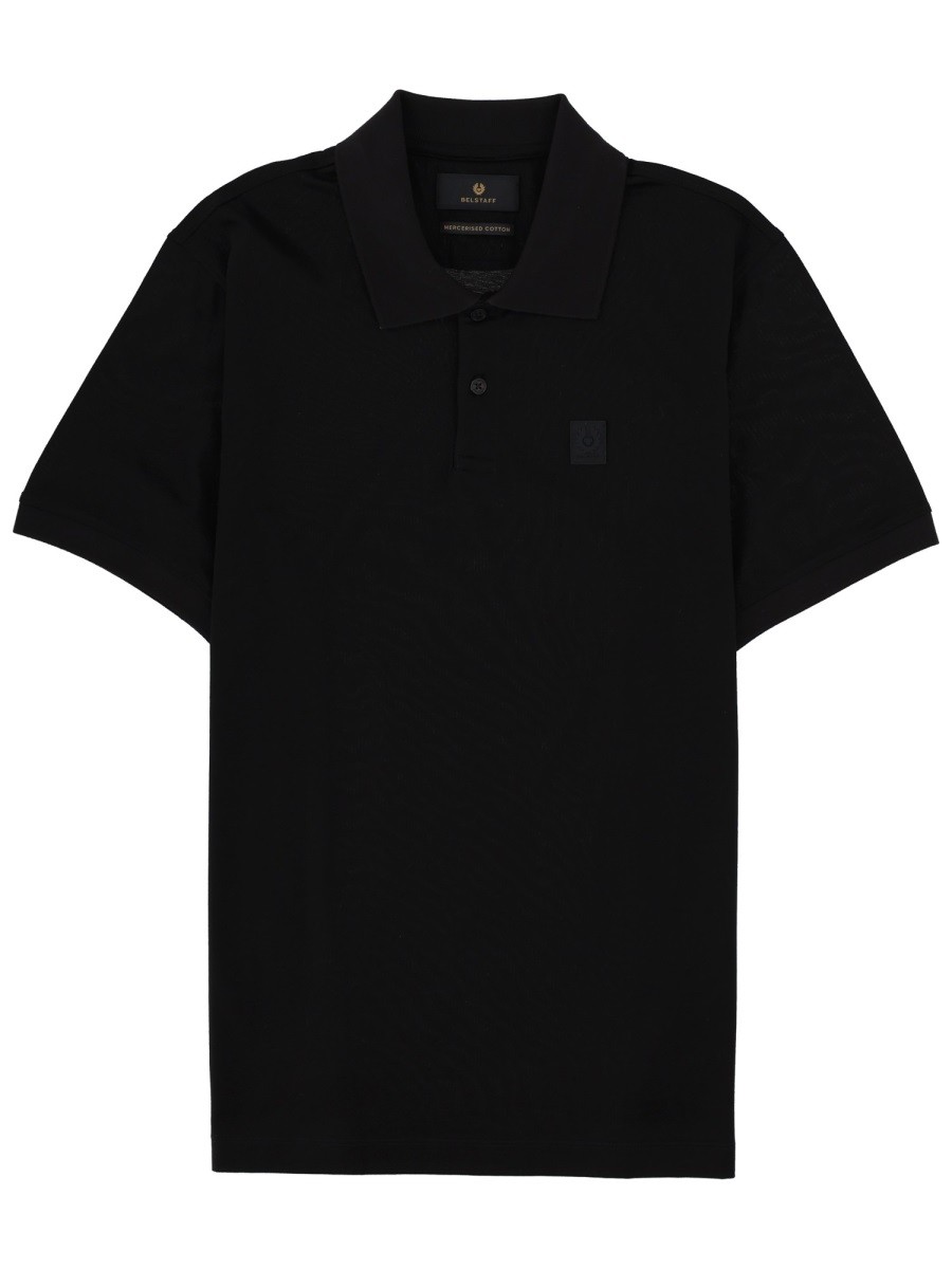 POLO "STEEL" CON PATCH LOGO