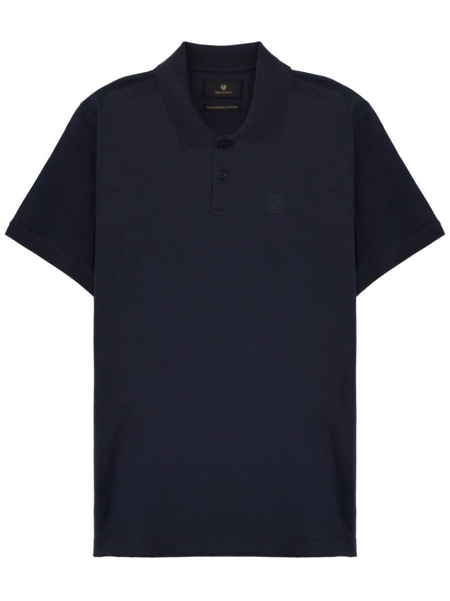 POLO "STEEL" CON PATCH LOGO