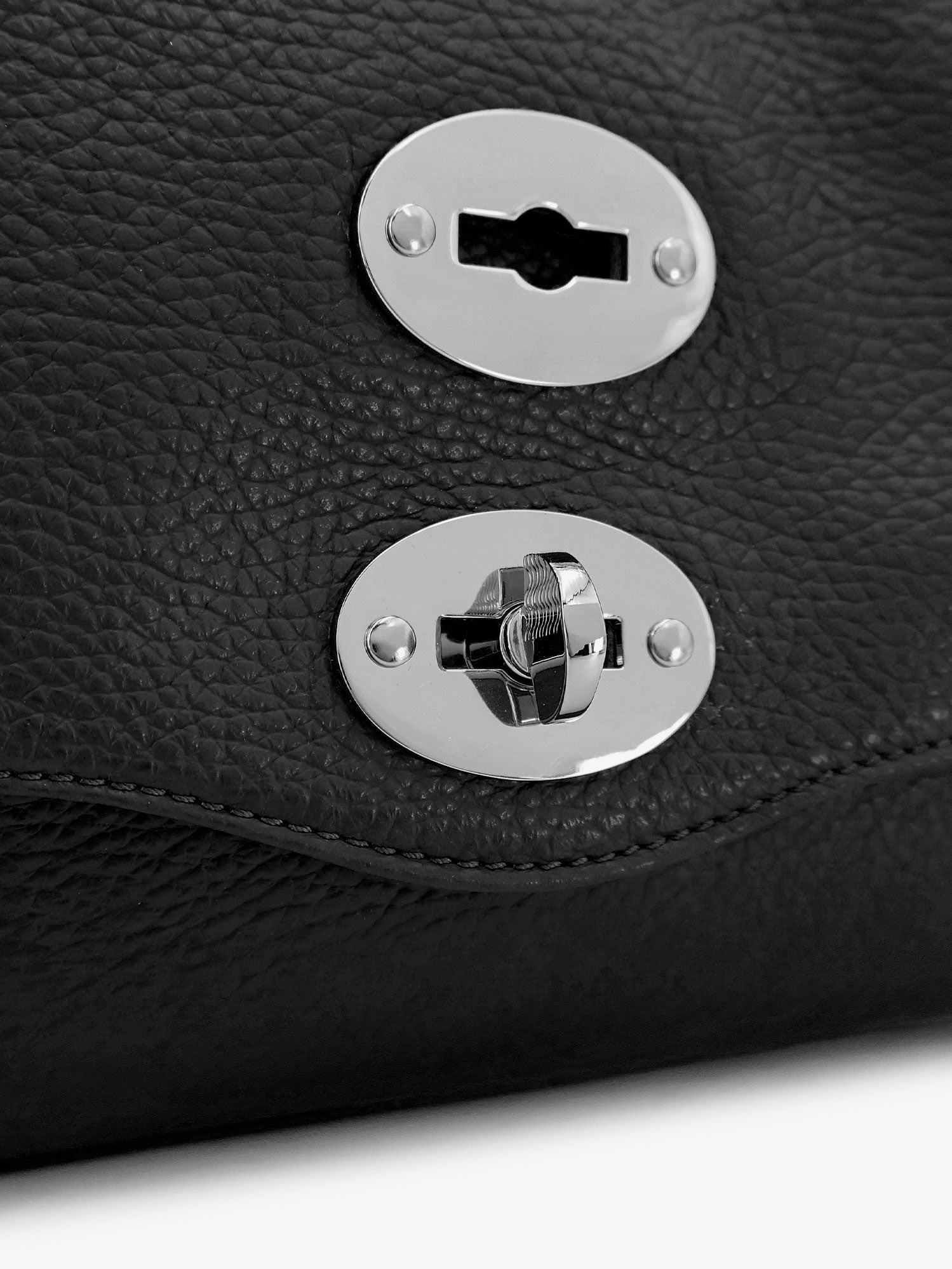 Postina® S textured leather crossbody bag - Image 5