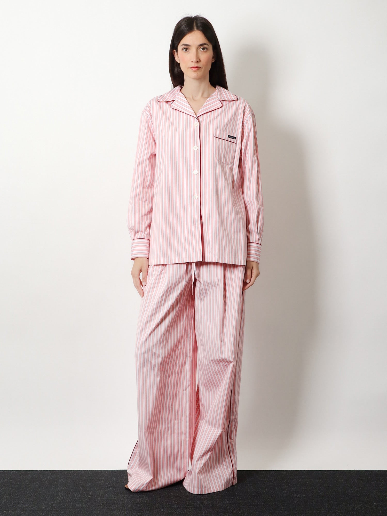 Pyjamas cotton and silk trousers - Image 2