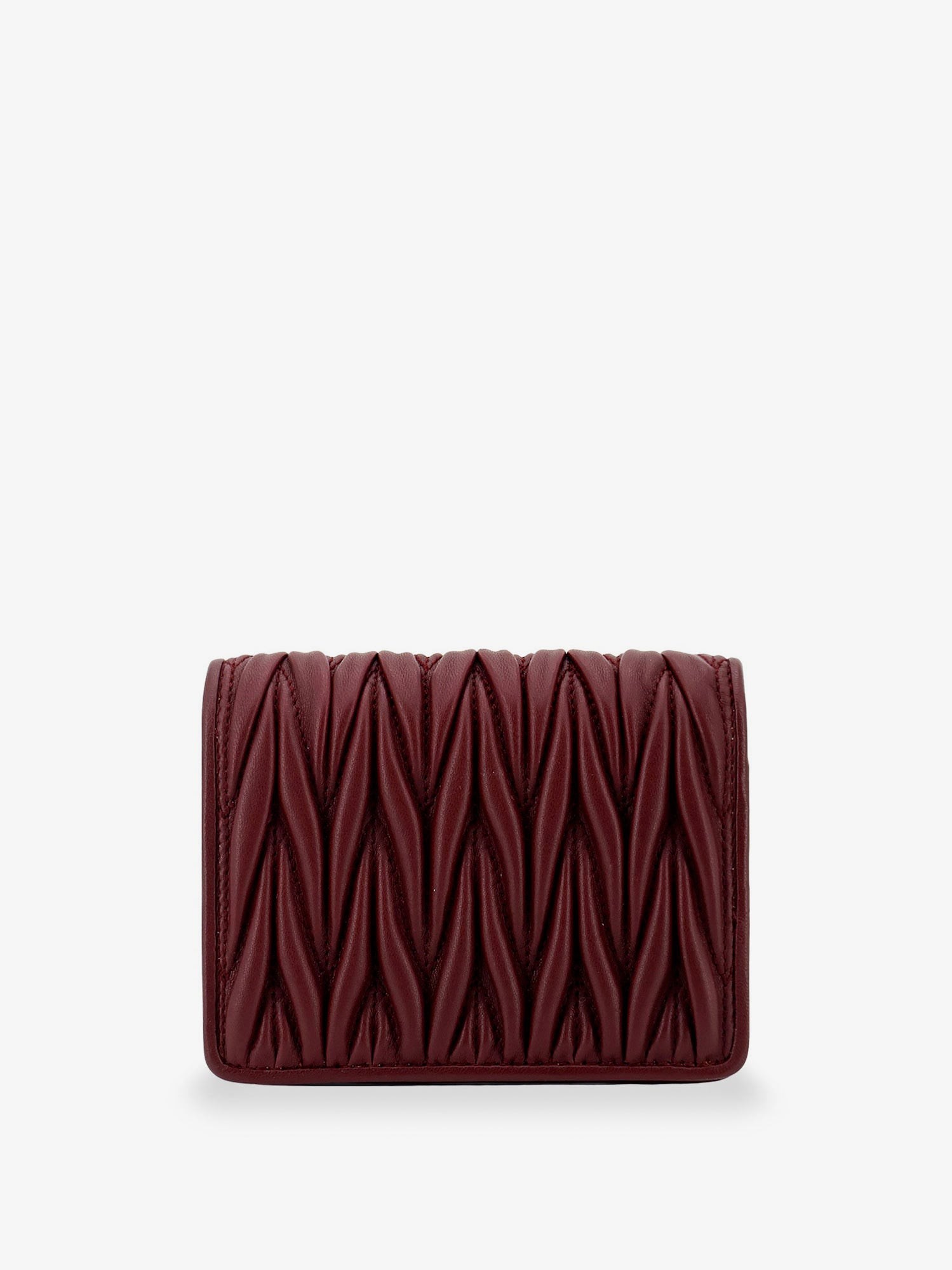 Quilted leather wallet - Image 2