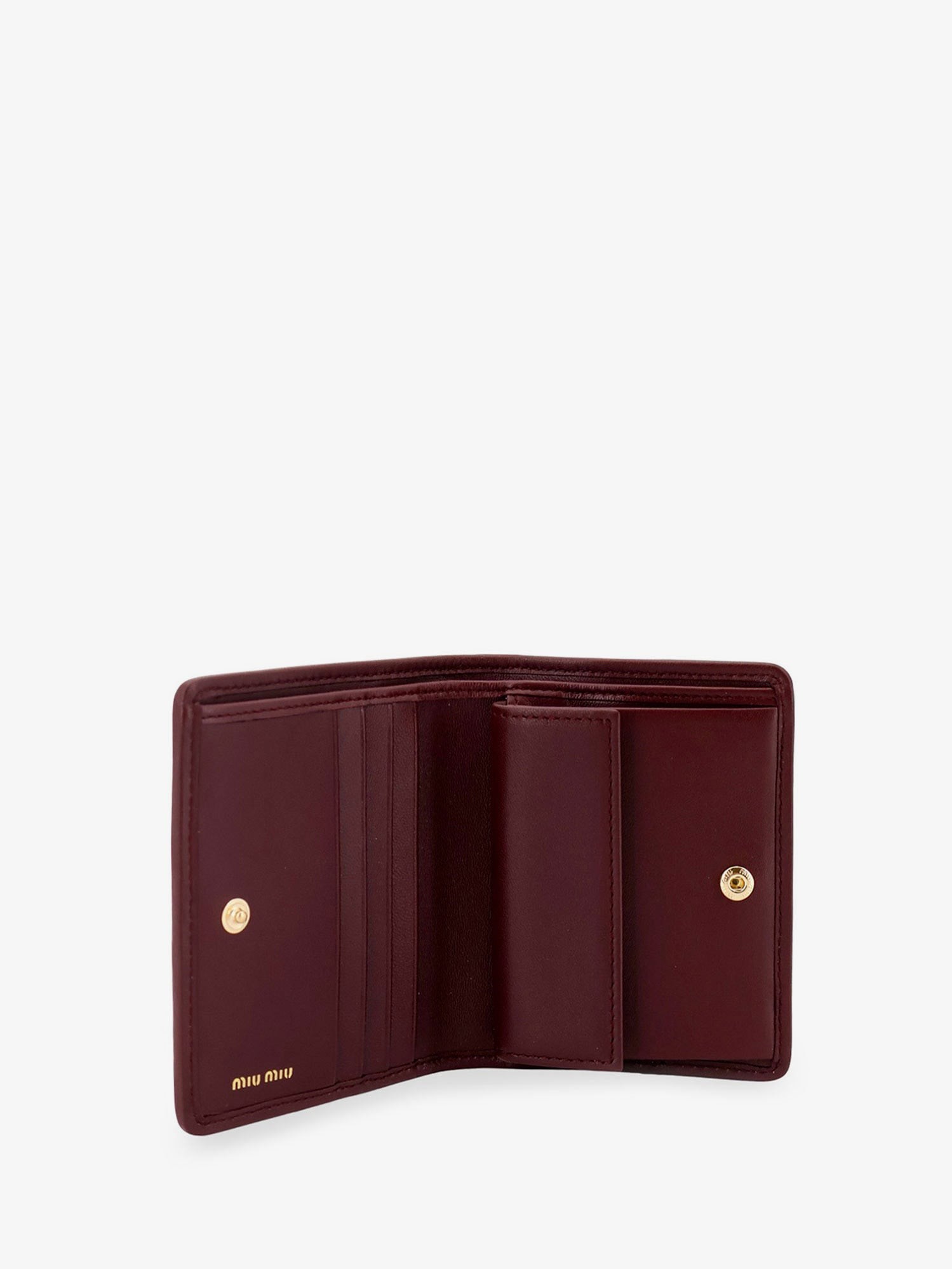 Quilted leather wallet - Image 3