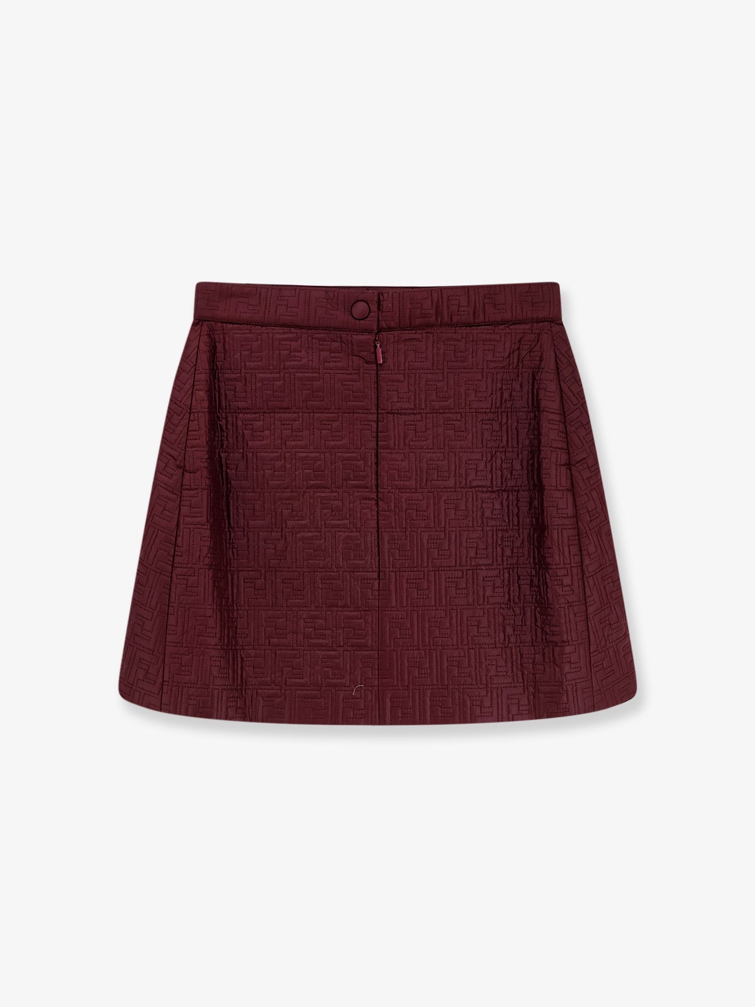 Quilted nylon mini skirt - Image 3