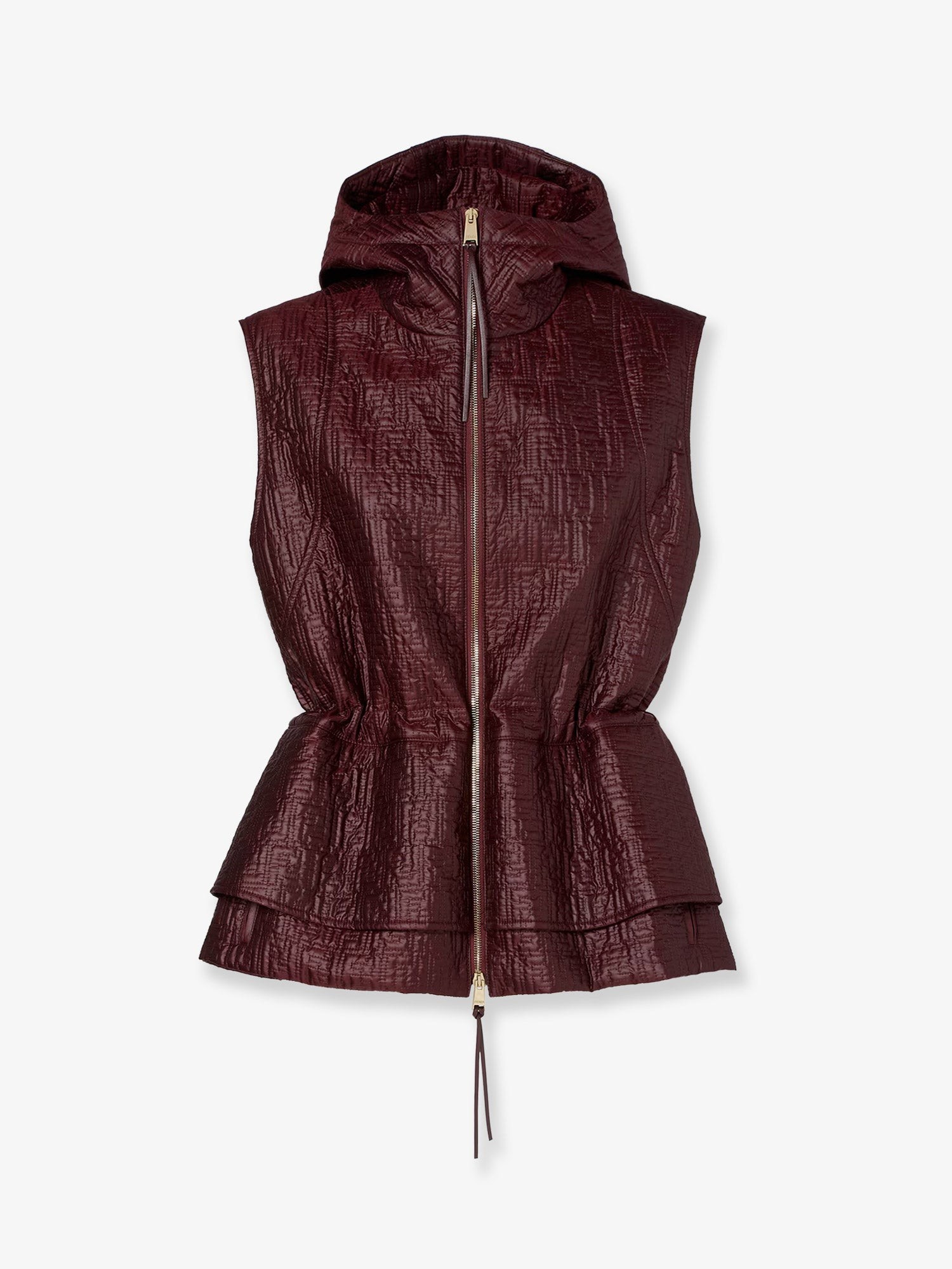 Quilted nylon vest