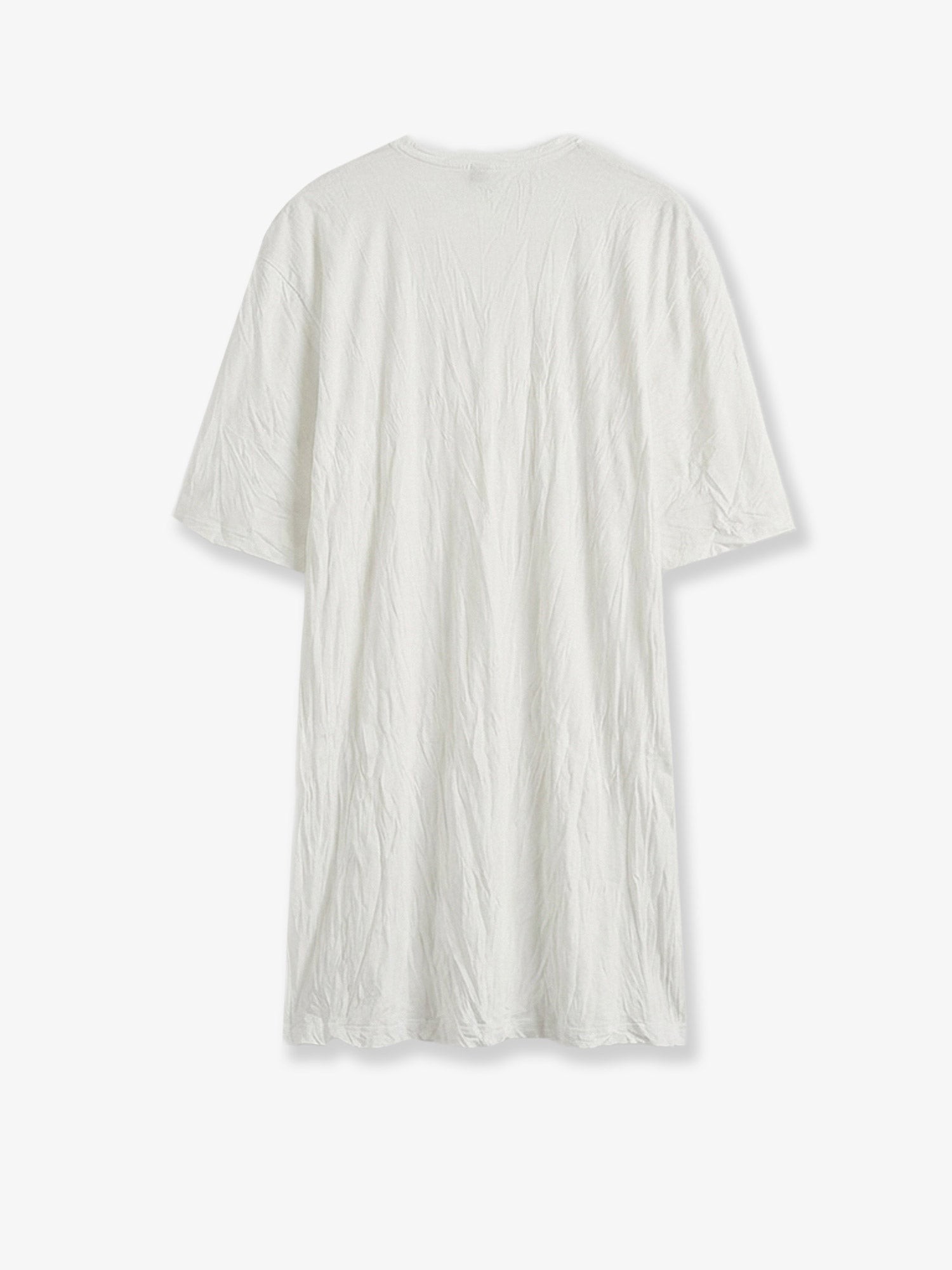 Relaxed fit short cotton blend dress - Image 2