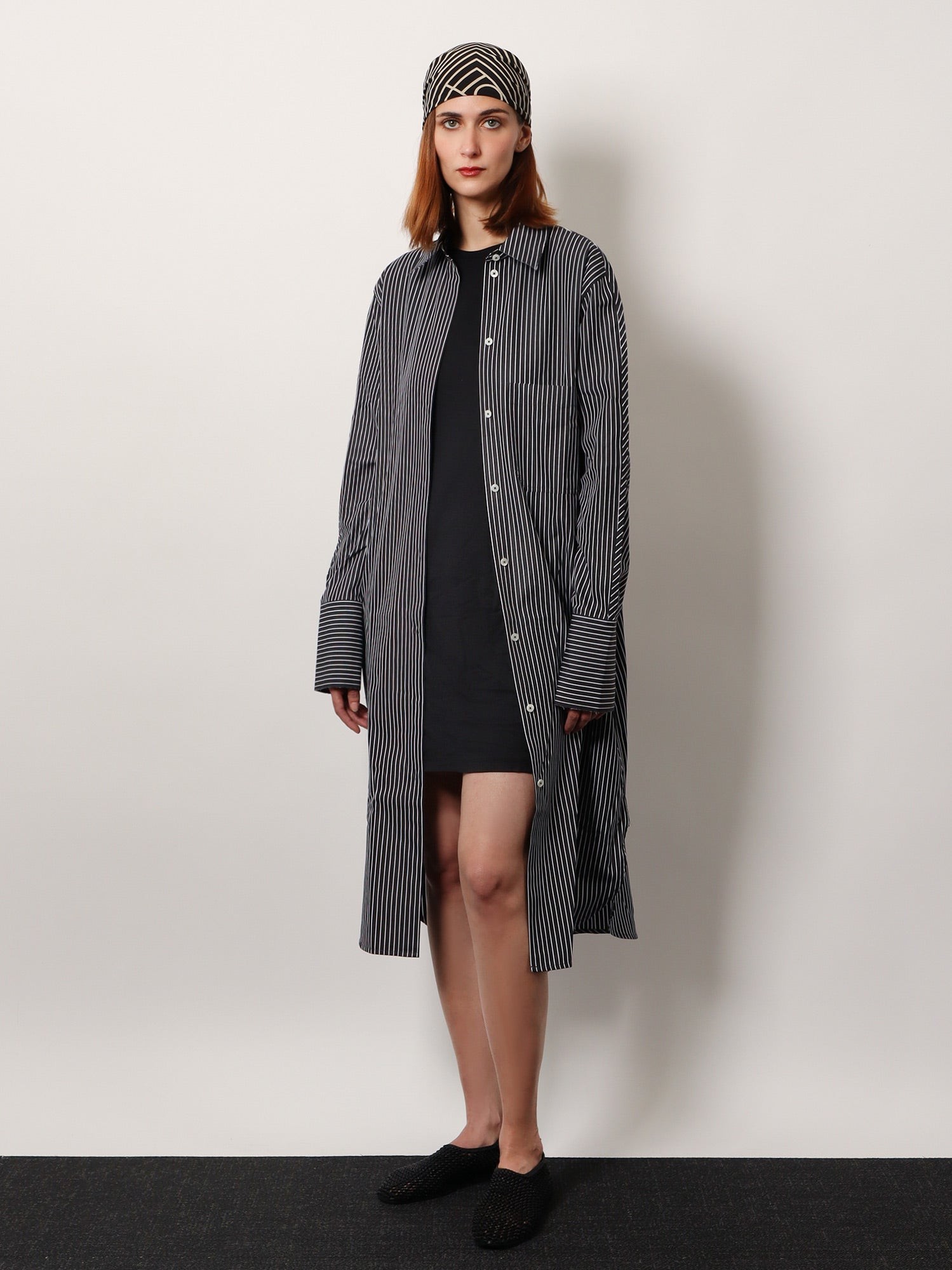 Relaxed Tee lyocell and cotton short dress - Image 2