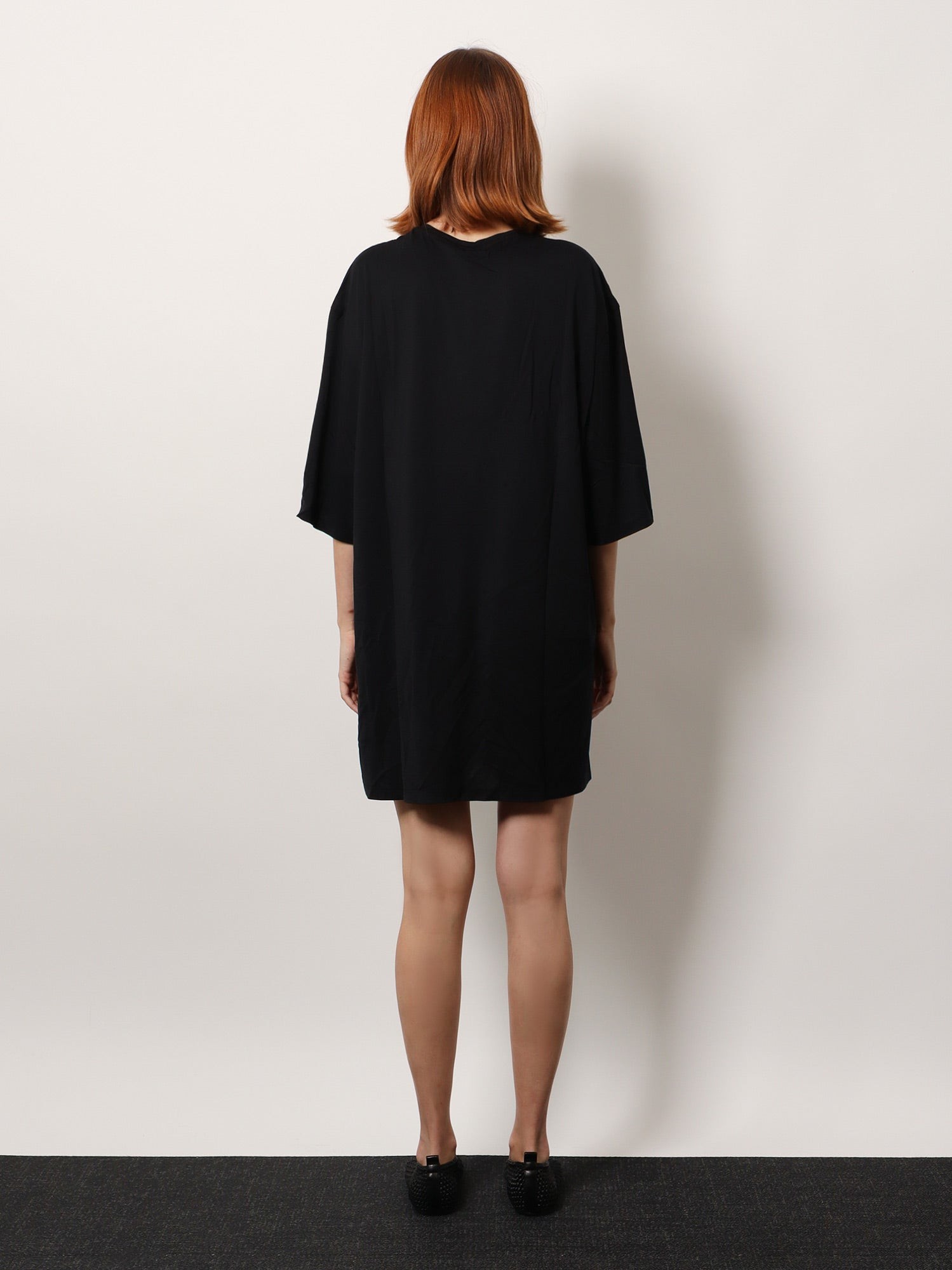Relaxed Tee lyocell and cotton short dress - Image 3