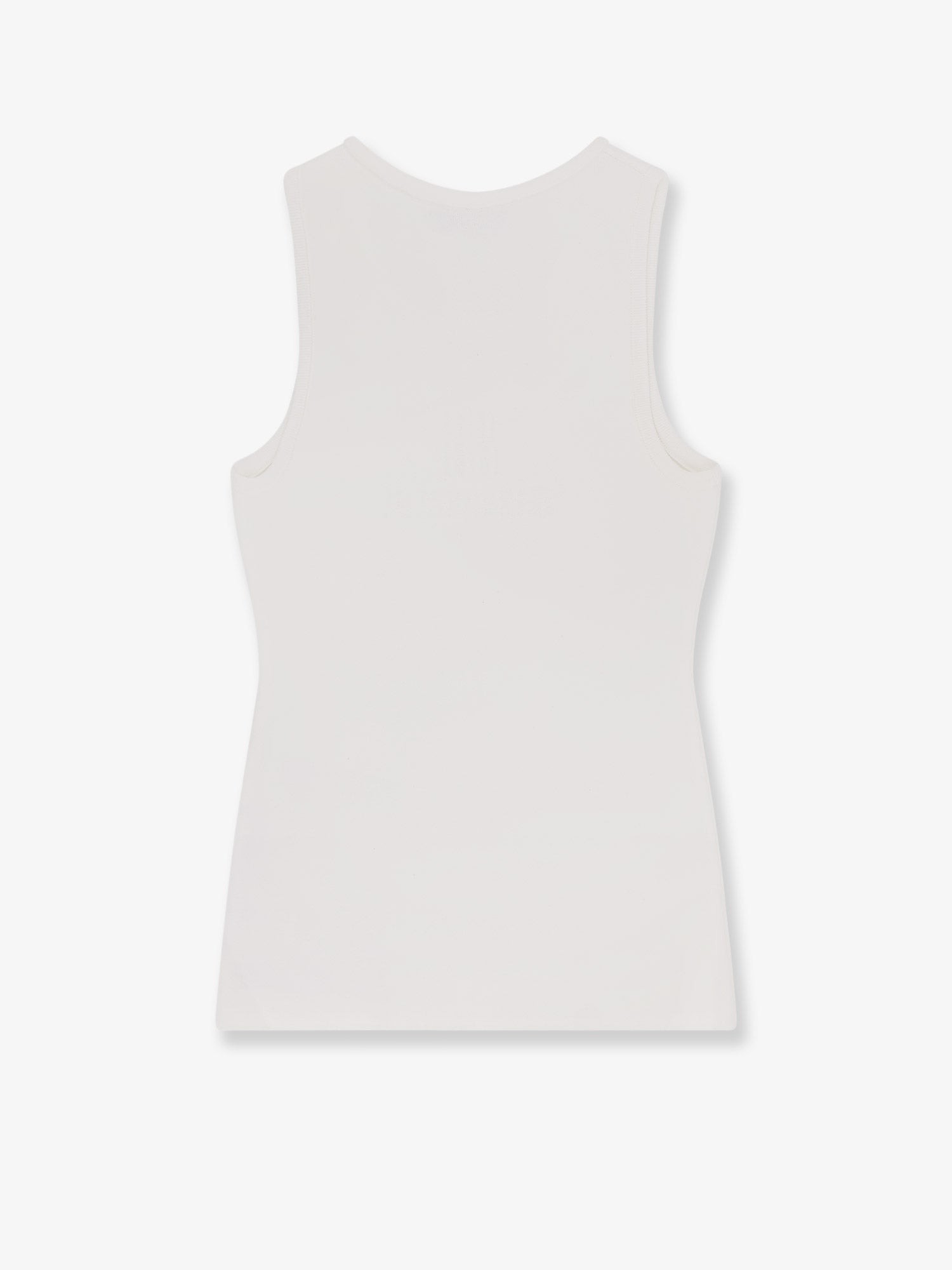 Ribbed viscose blend tank top - Image 3