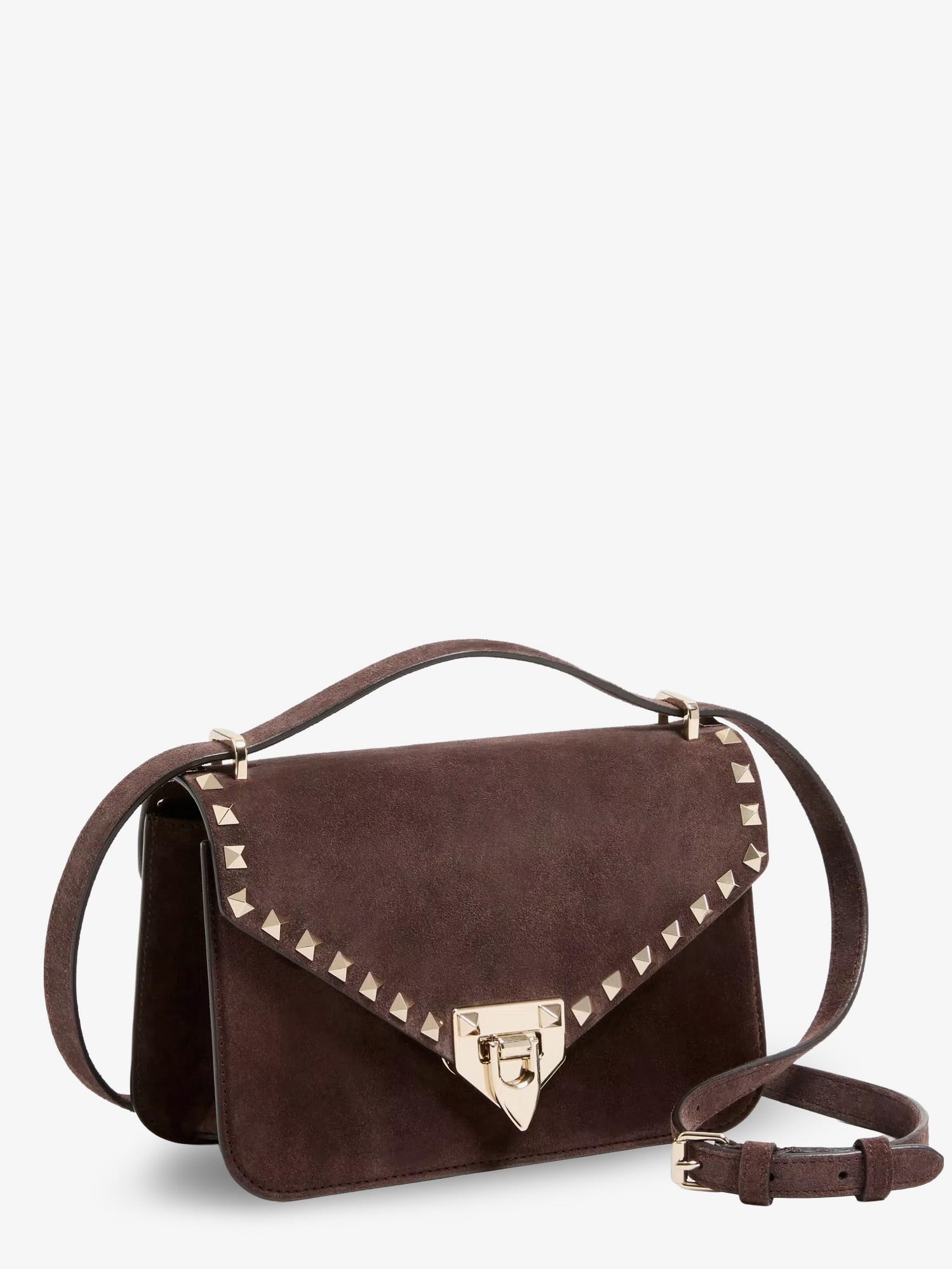 Rockstud suede crossbody bag - Image 3