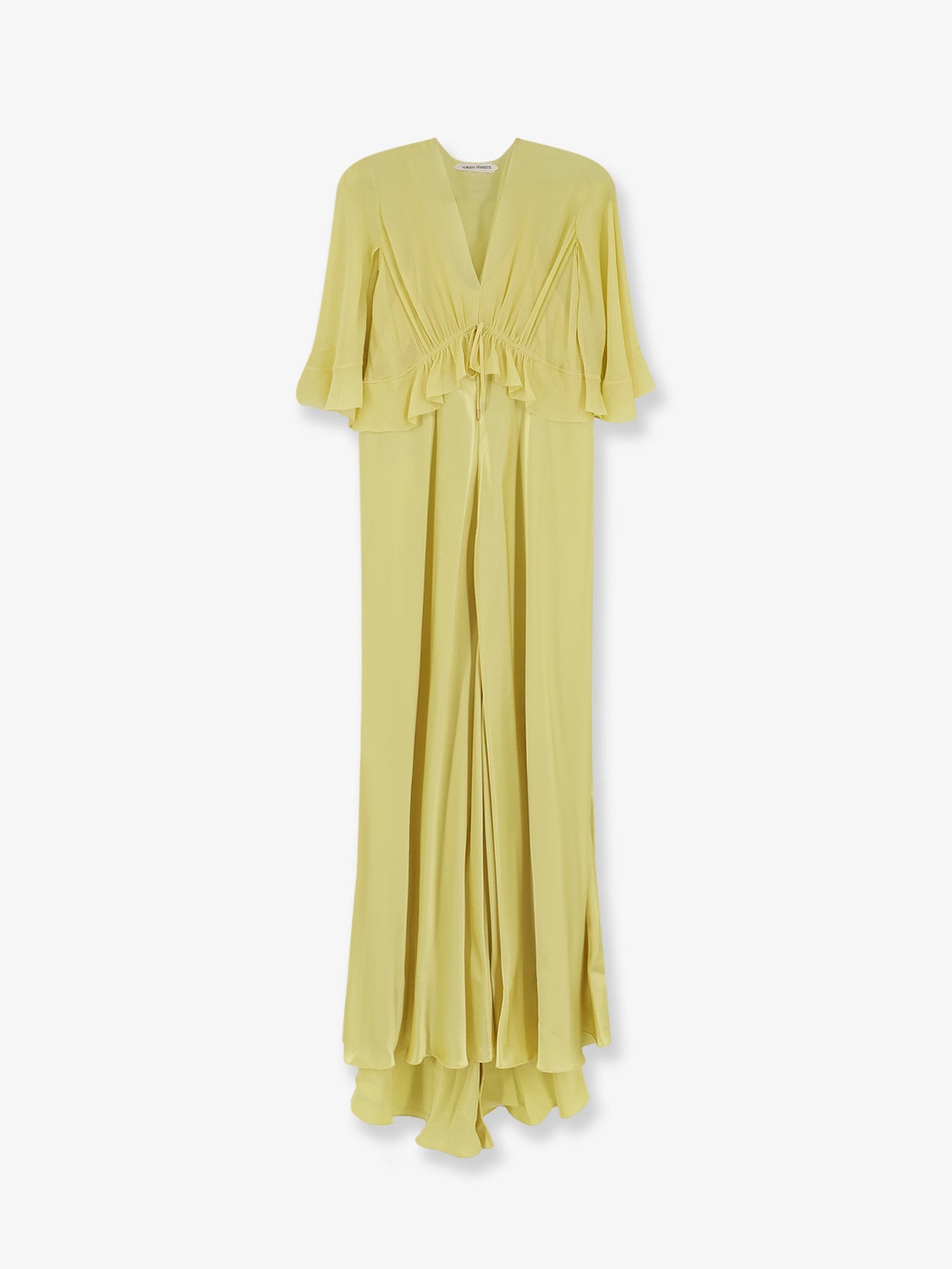 Satin long dress
