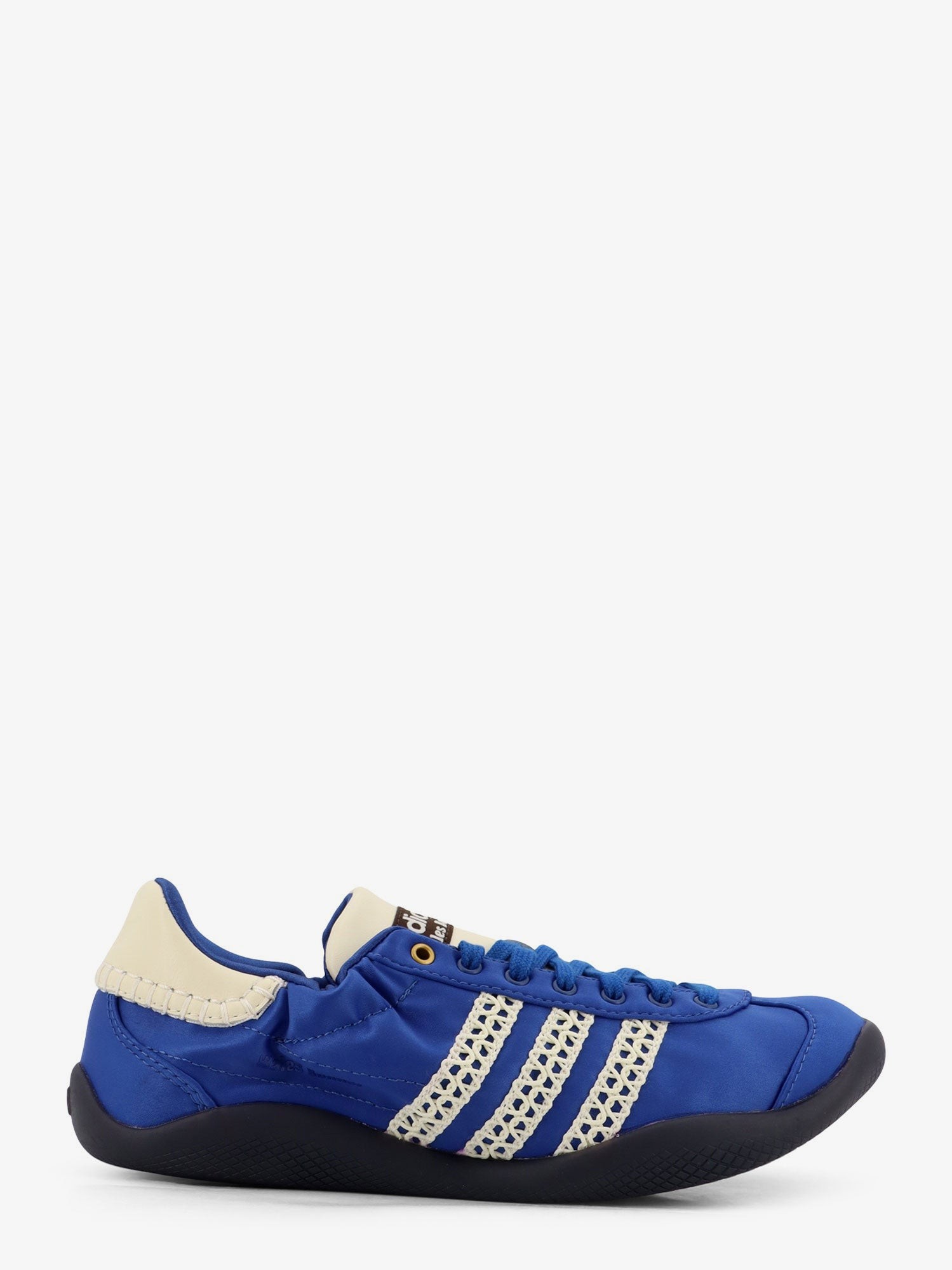 Satin sneakers with iconic side bands