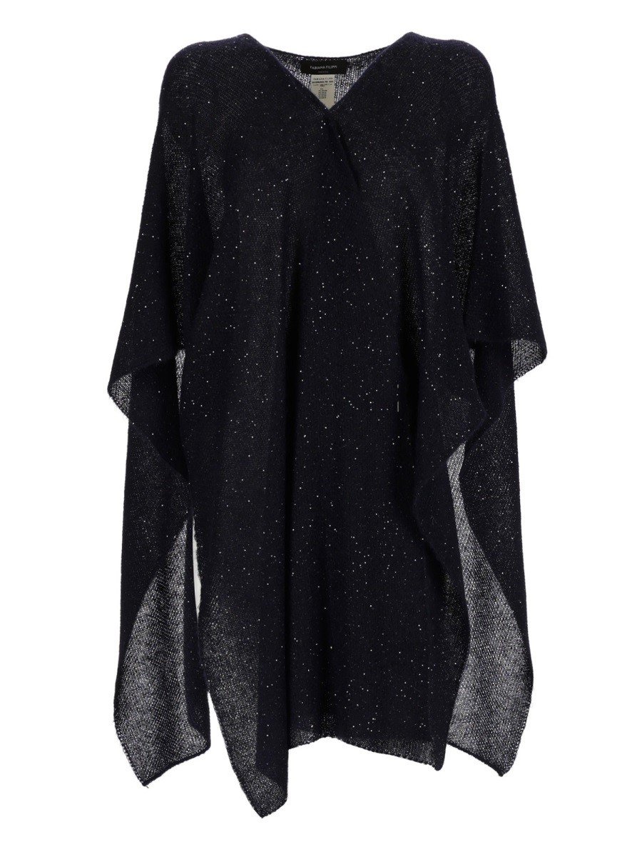 SEQUINED CAPE