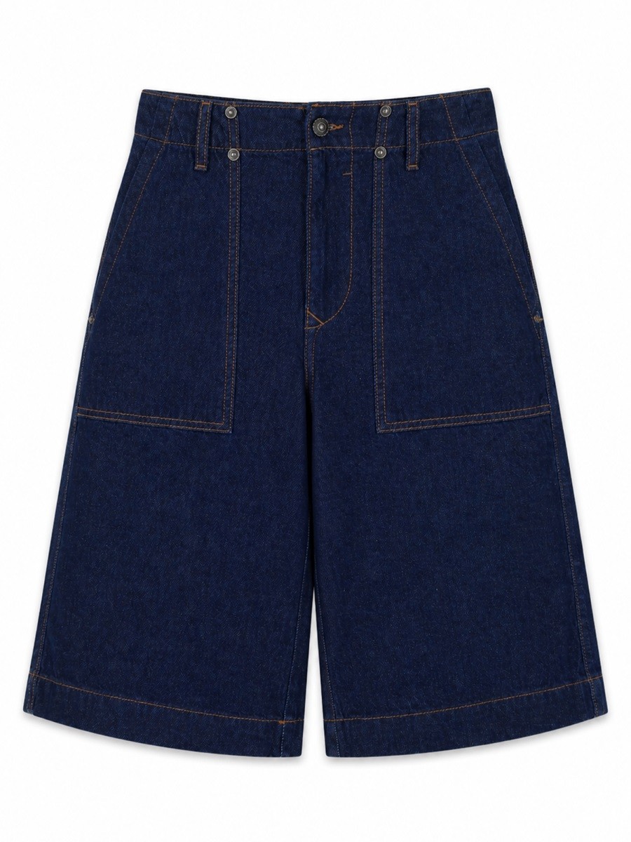SHORTS IN DENIM DI COTONE