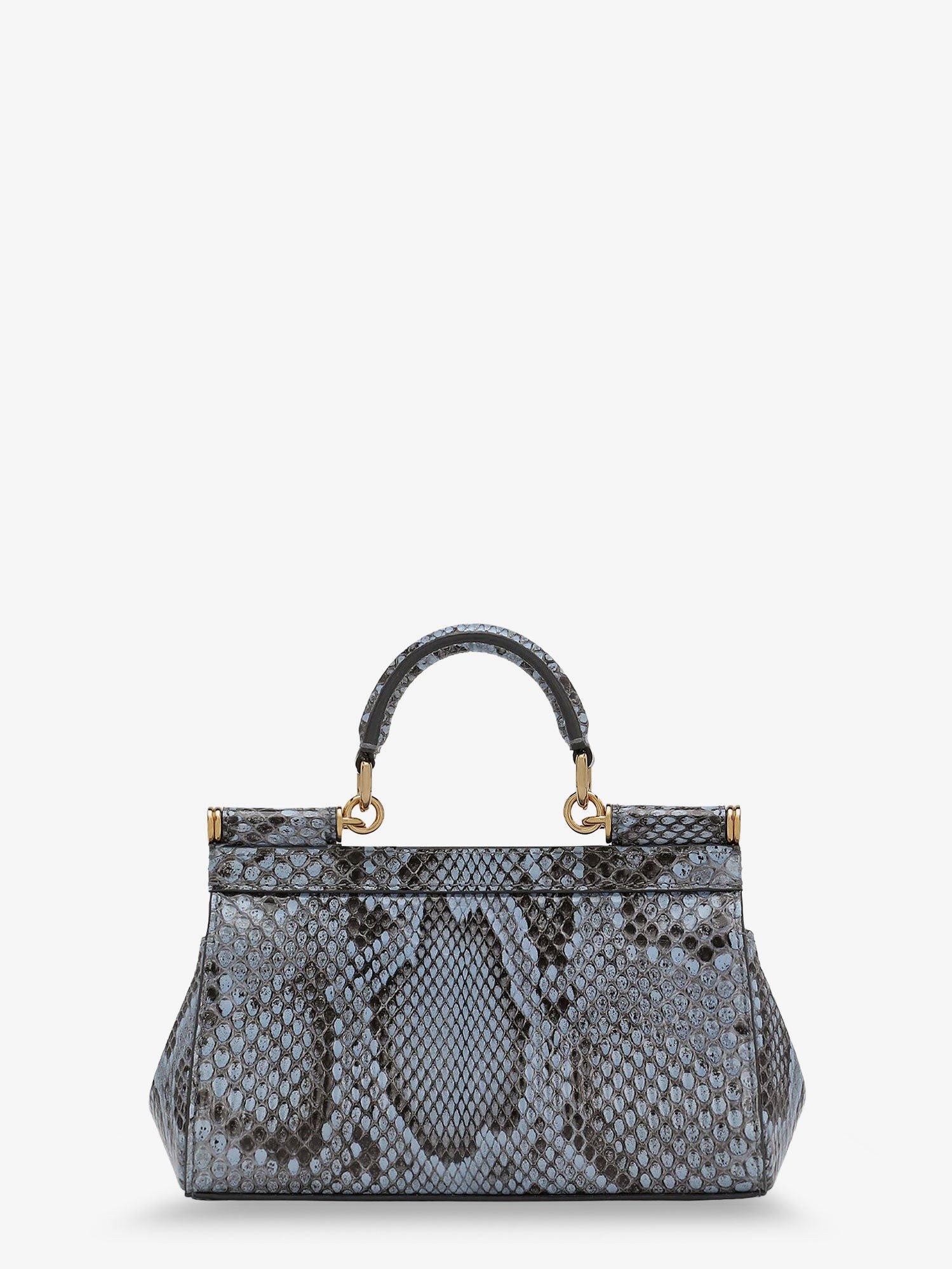 Sicily shiny python mini handbag - Image 2