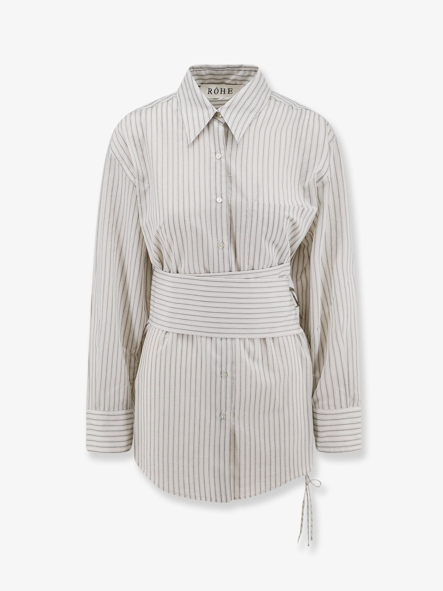 Silk and cotton blend shirt