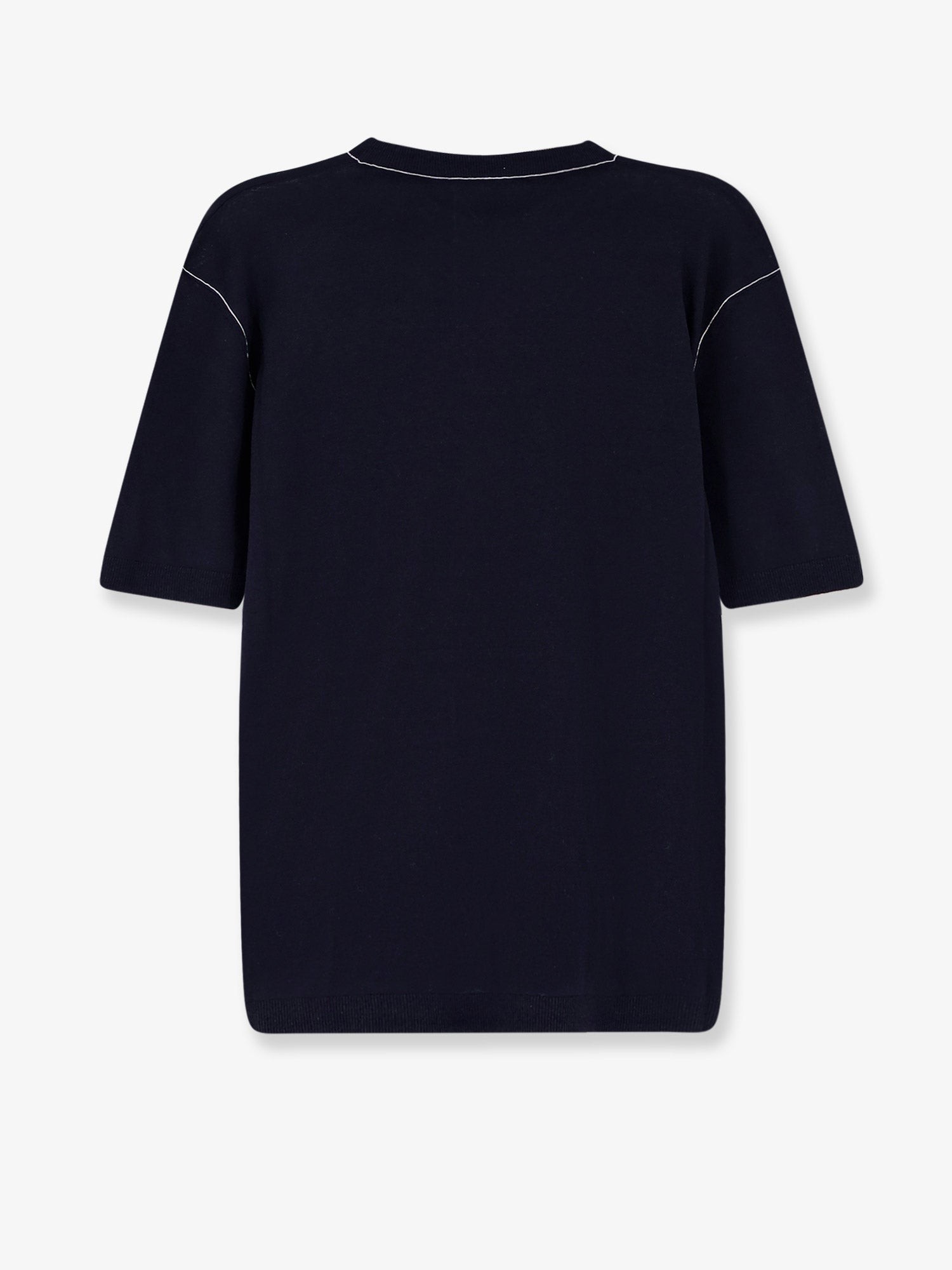 Silk and linen sweater with Gucci Firenze Since 1921 inlay - Image 2