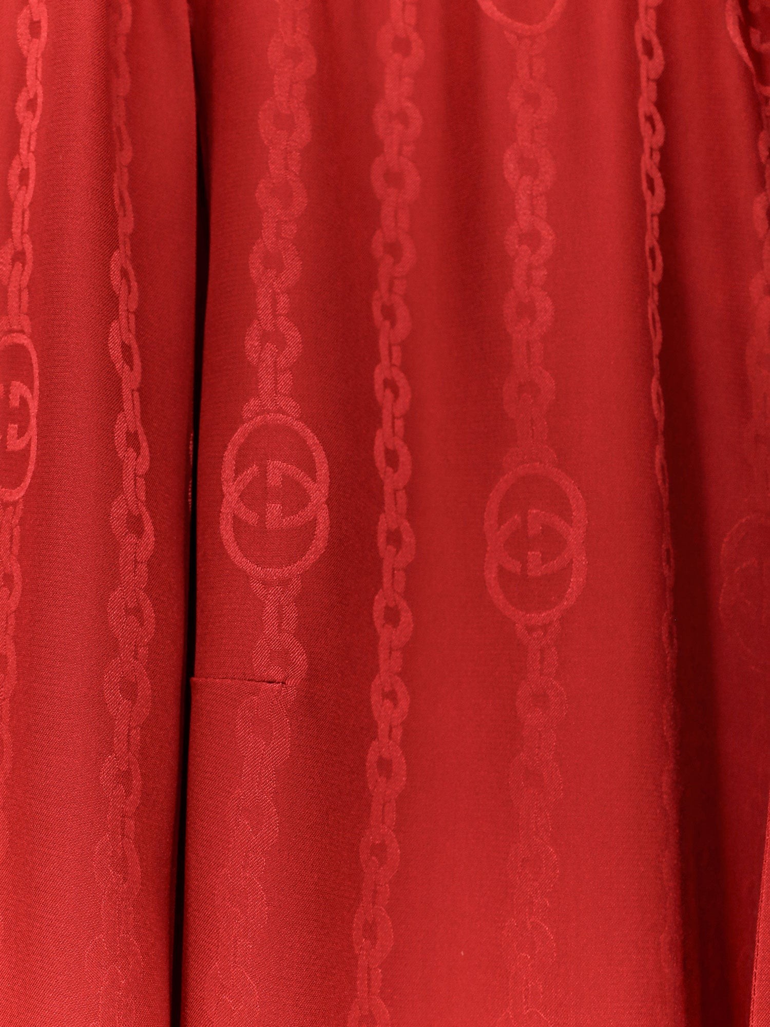 Silk shirt with bow - Image 3