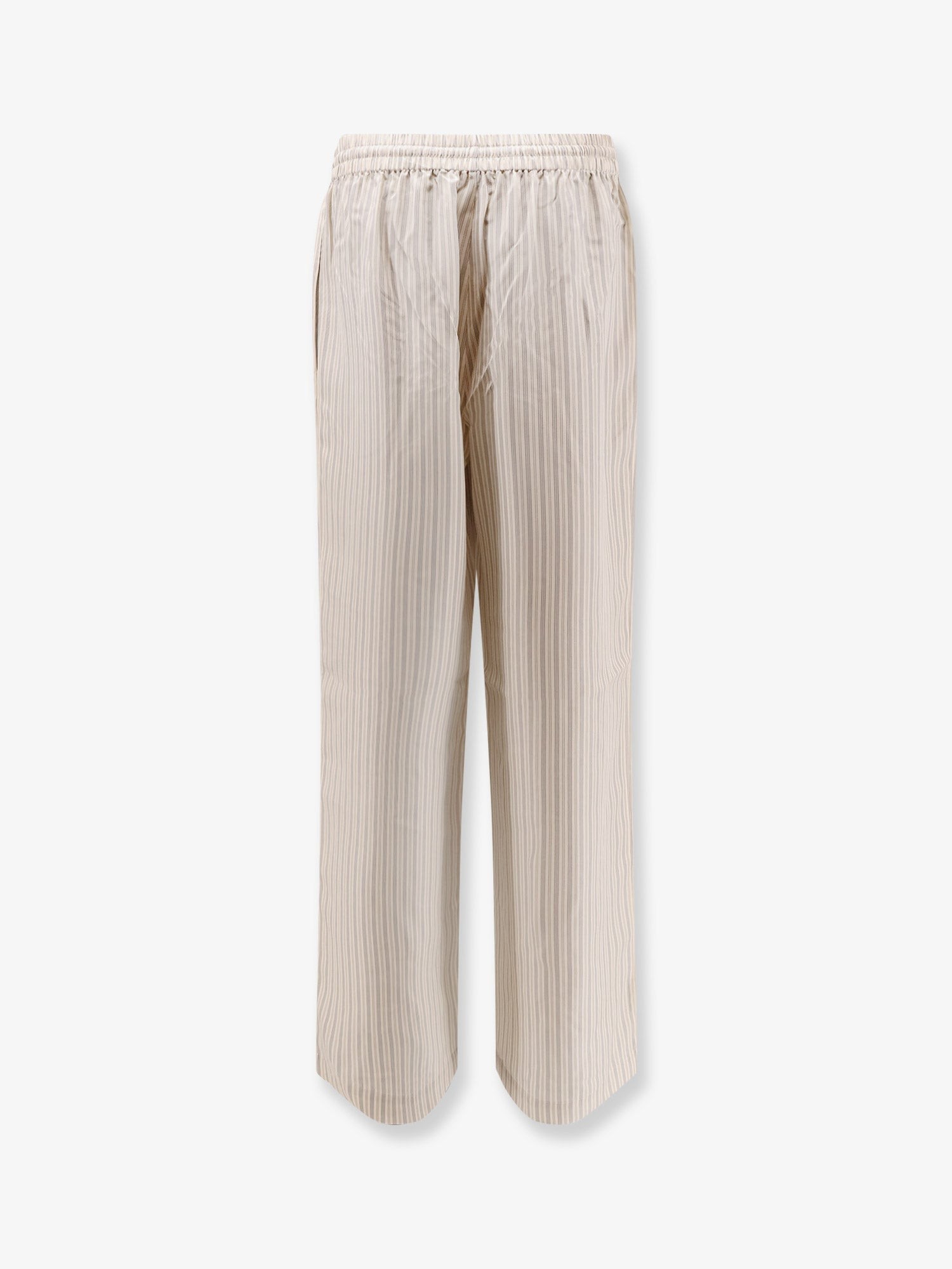 Silk striped trousers - Image 4